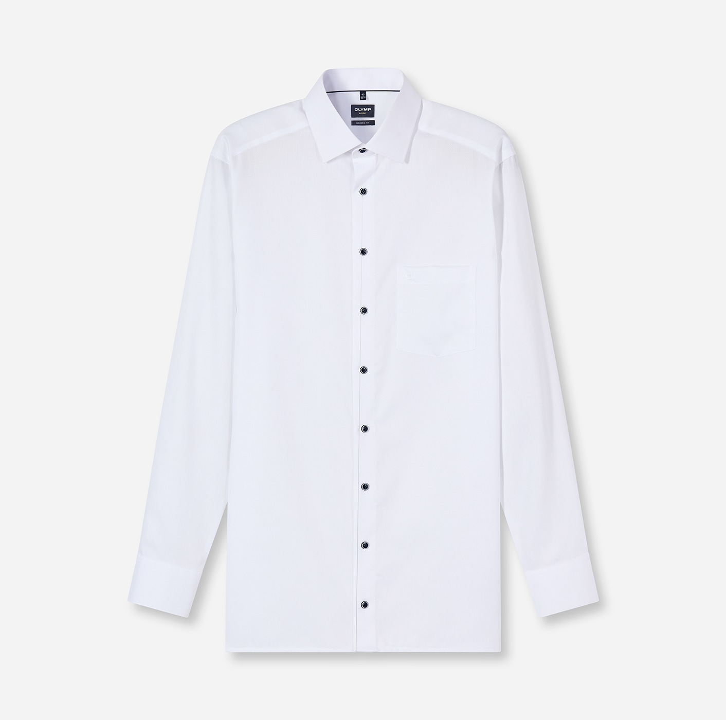 OLYMP Chemise à manches longues »Luxor« modern fit, New-Kentkragen, Businesshemd, verlängerter Arm