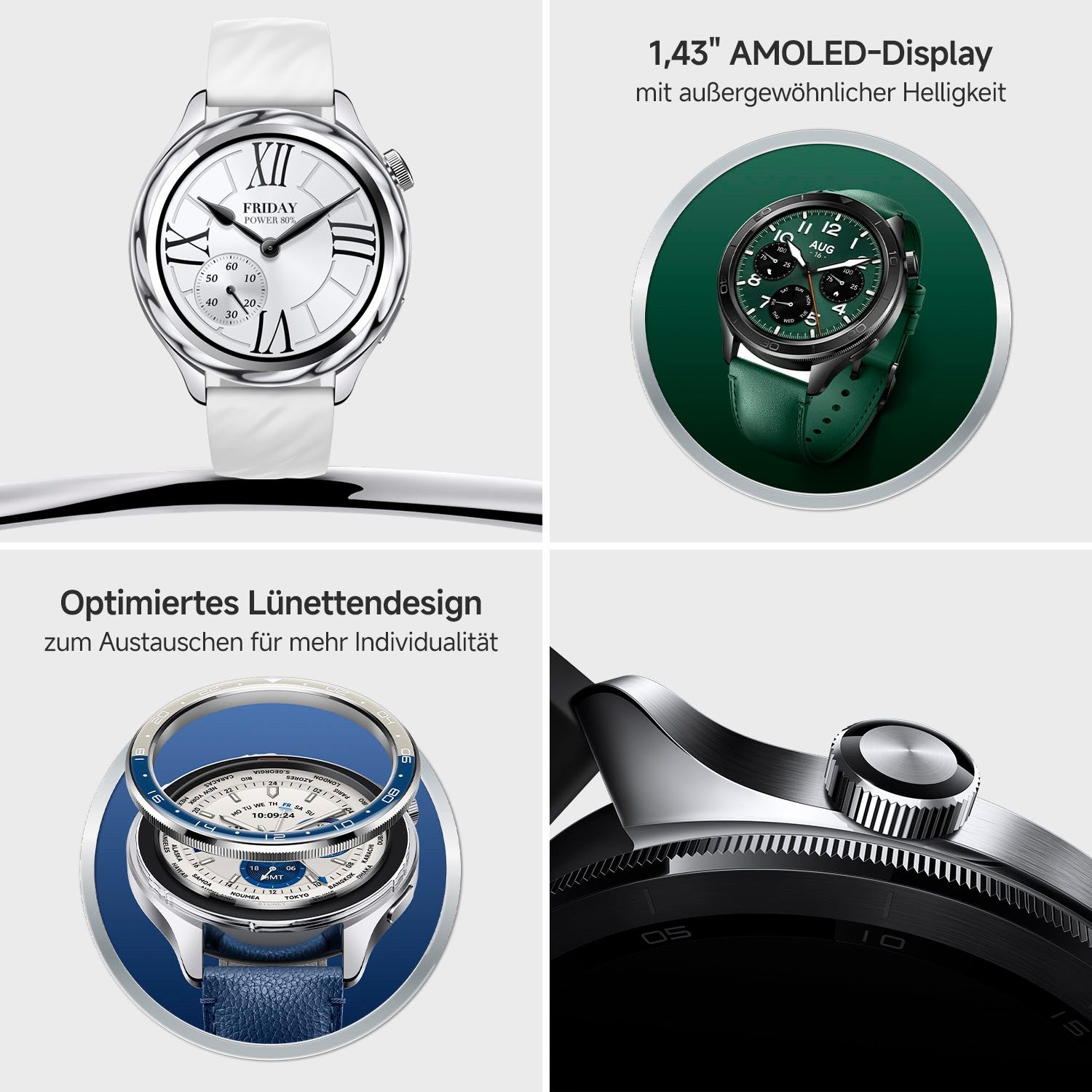 Xiaomi Smartwatch »Watch S4« ( ) HyperOS