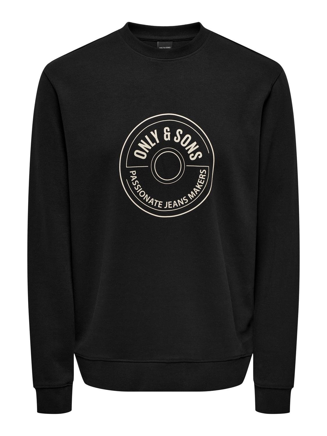 ONLY & SONS Sweatshirt »ONSLAMER REG INTERLOCK CREW NECK SWEAT«