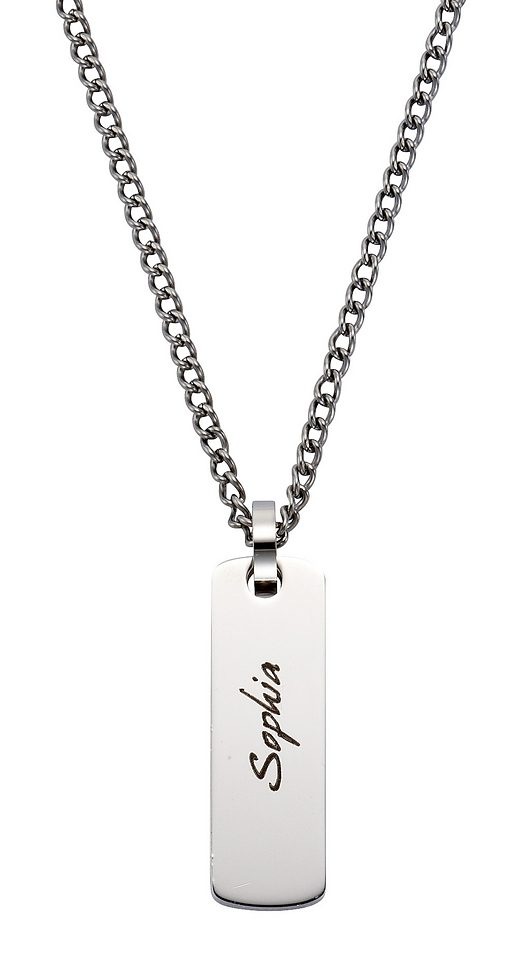 Firetti Namenskette »Schmuck Geschenk Halskette mit deinem Namen«, zu  Hoodie, Kleid, Shirt, Jeans, Sneaker! Anlass Geburtstag Weihnachten  günstig!