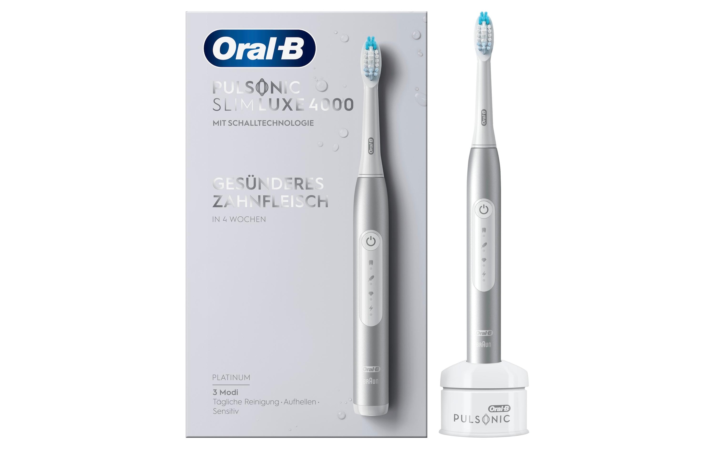 Oral-B Schallzahnbürste »Luxe 4000 Platin«