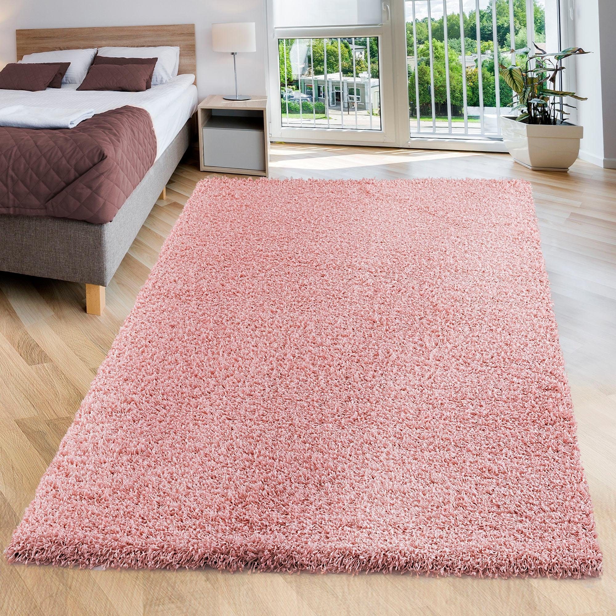 Sanat Hochflor-Teppich »LOCA«, rechteckig, Wohnzimmer, Langflor, Shaggy, Schlafzimmer