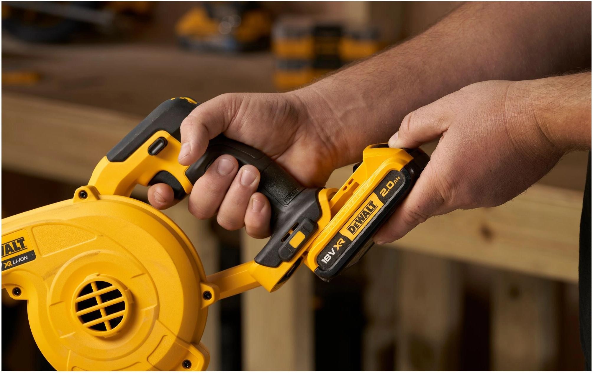 DeWalt Souffleur de feuilles sans fil »(bürstenlos), XPS Akku, 216 mm«