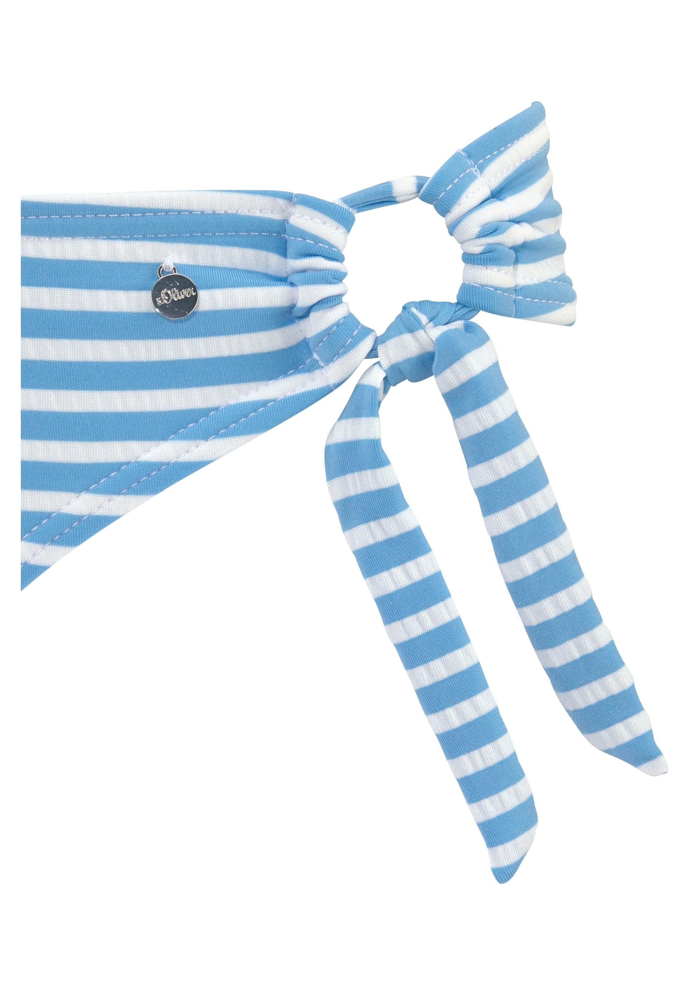 s.Oliver Bügel-Bandeau-Bikini in Wickeloptik