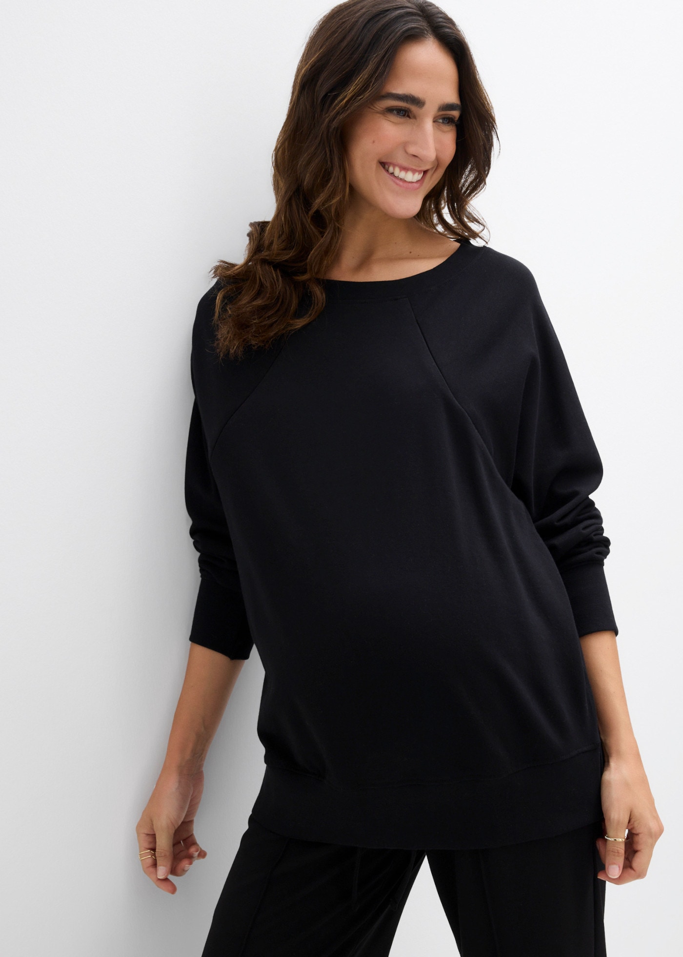 Image of bonprix Sweatshirt, mit unauffälligen Reissverschlüssen an der Vorderseite, casual