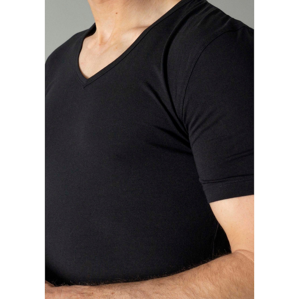 BALDESSARINI Unterhemd »Shirt, 1/2, V-Ausschnitt«, (Packung, 2 St., 2 Tlg.)