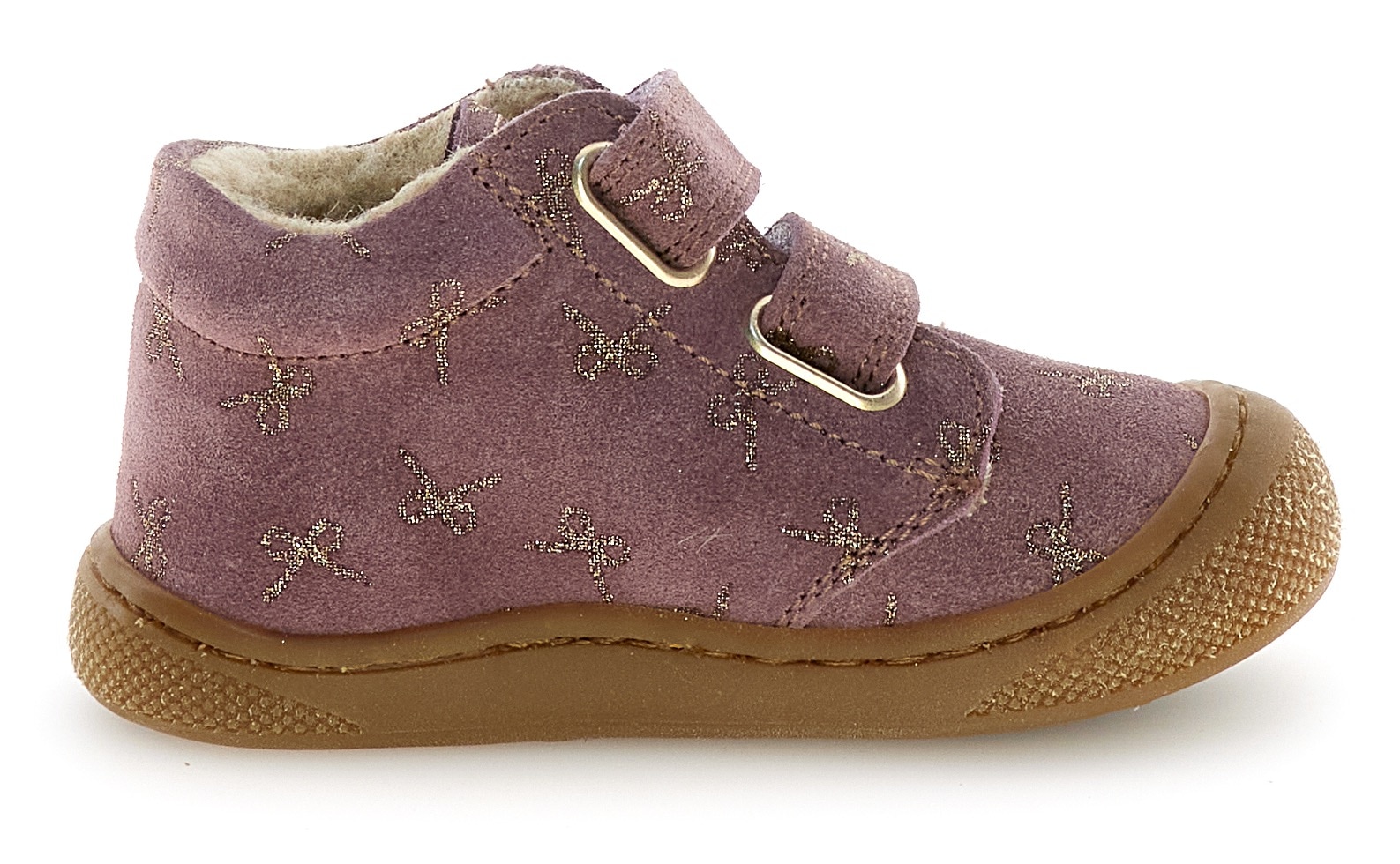 Naturino Chaussures de marche »Cocoon Wide«  chaussure pieds nus, chaussure à scratch forme large, gabarit de taille à télécharger
