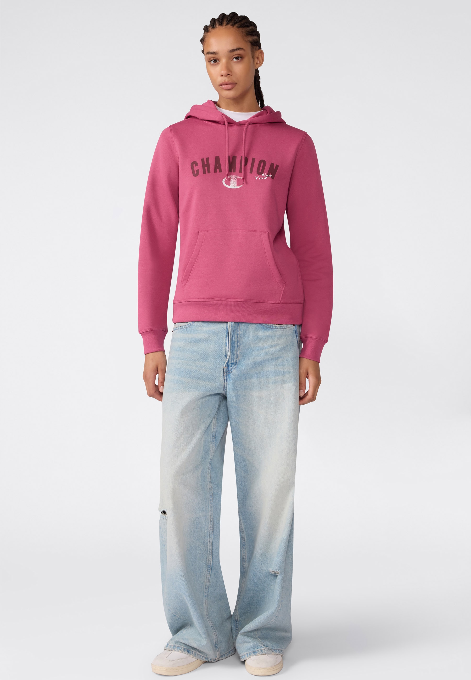 Champion Sweat à capuche »SPORTWEAR HOODIE Slim Fit«, avec look sportif, coupe slim près du corps, coupe moderne

