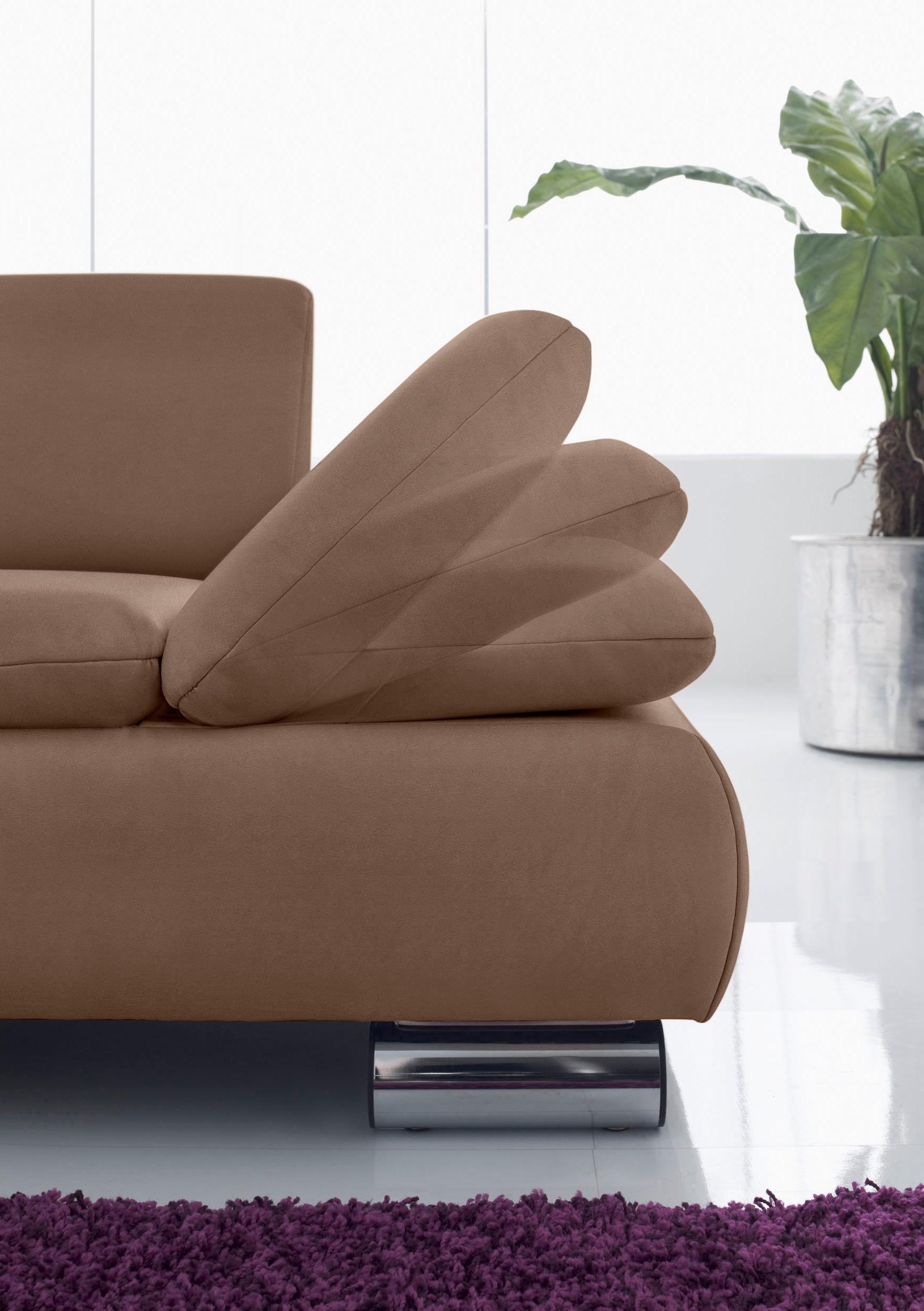 Max Winzer® Ecksofa »Toulouse modern und bequem, aktuelles Design, hoher Sitzkomfort«, mit klappbaren Armlehnen, Breite 271 cm