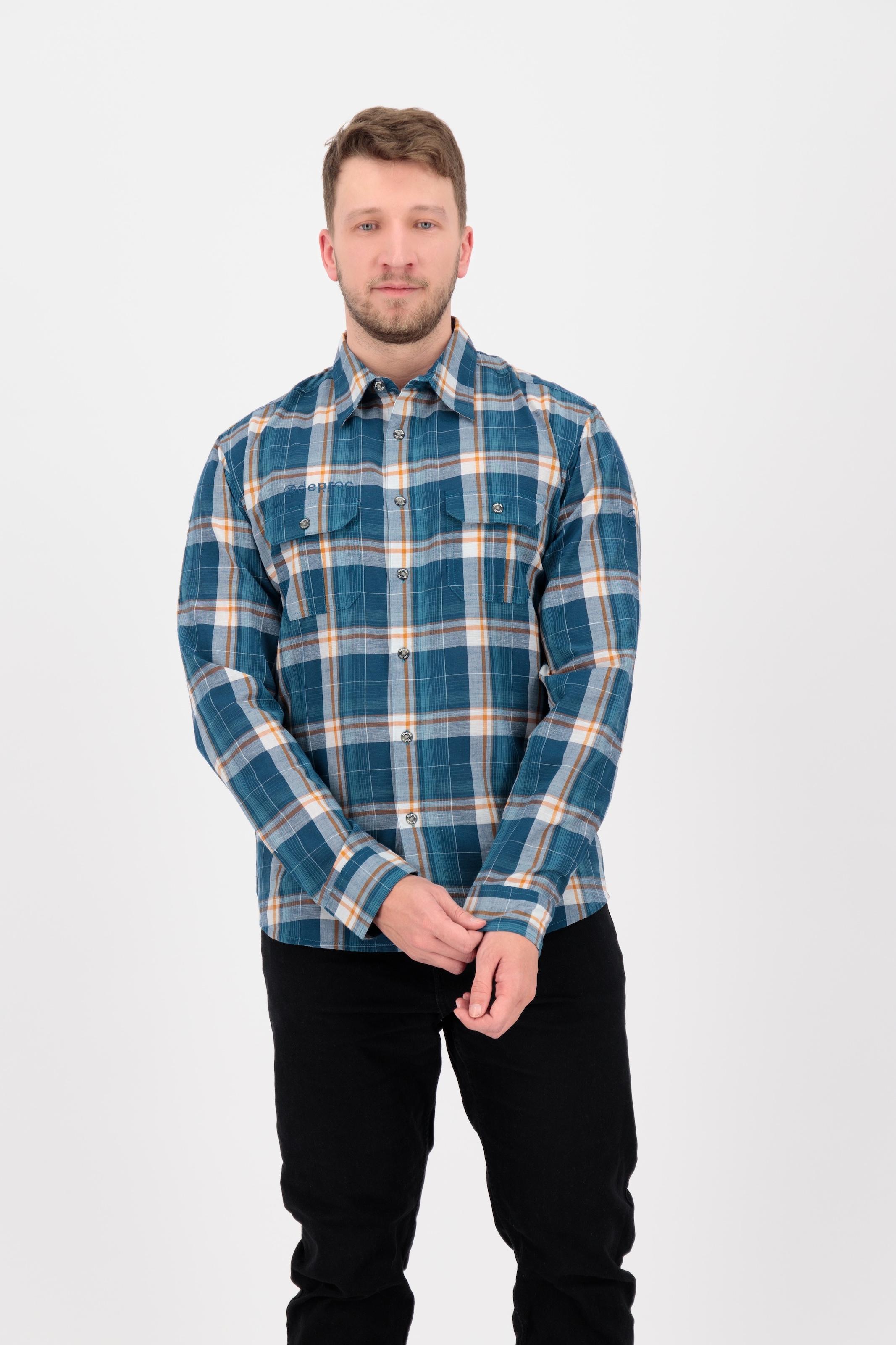 DEPROC Active Chemise d'extérieur »DENVER M MEN« auch in Grossen Grössen erhältlich