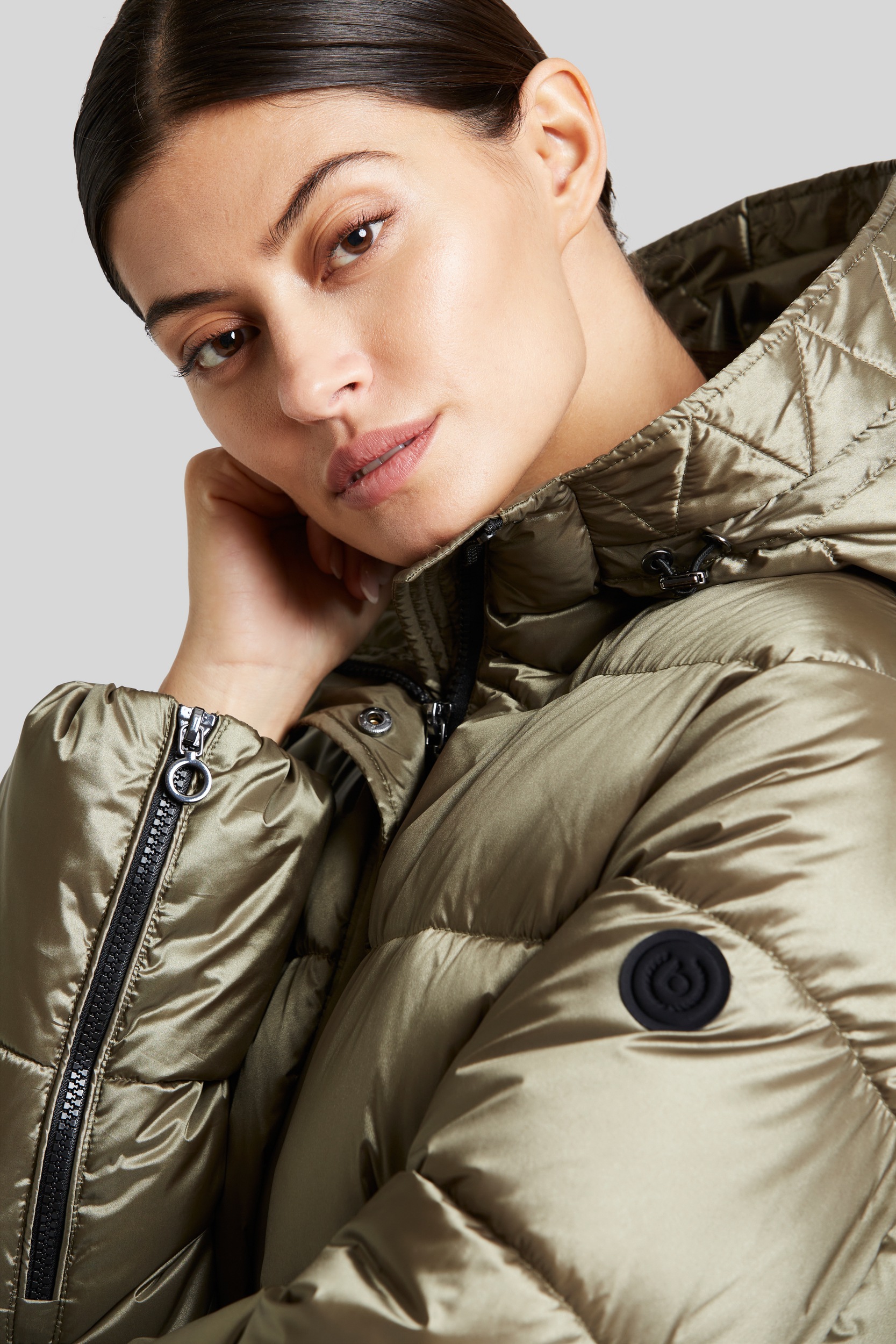 bugatti Langjacke, mit Kapuze, mit grosser Kapuze