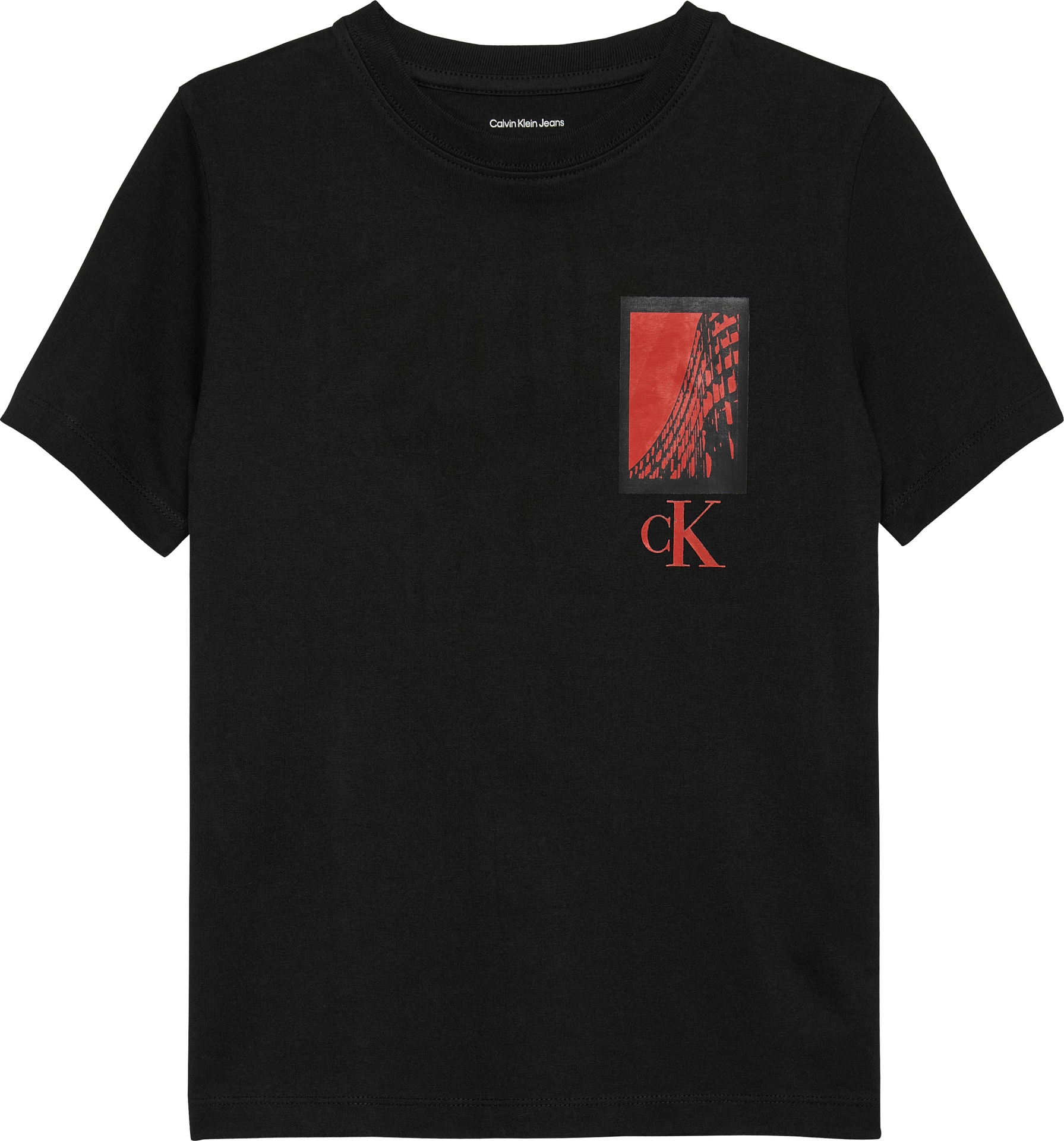 Calvin Klein Jeans T-Shirt »SEASONAL ENTRY PRICE LOGO«, für Kinder bis 16 Jahre, mit Brustdruck
