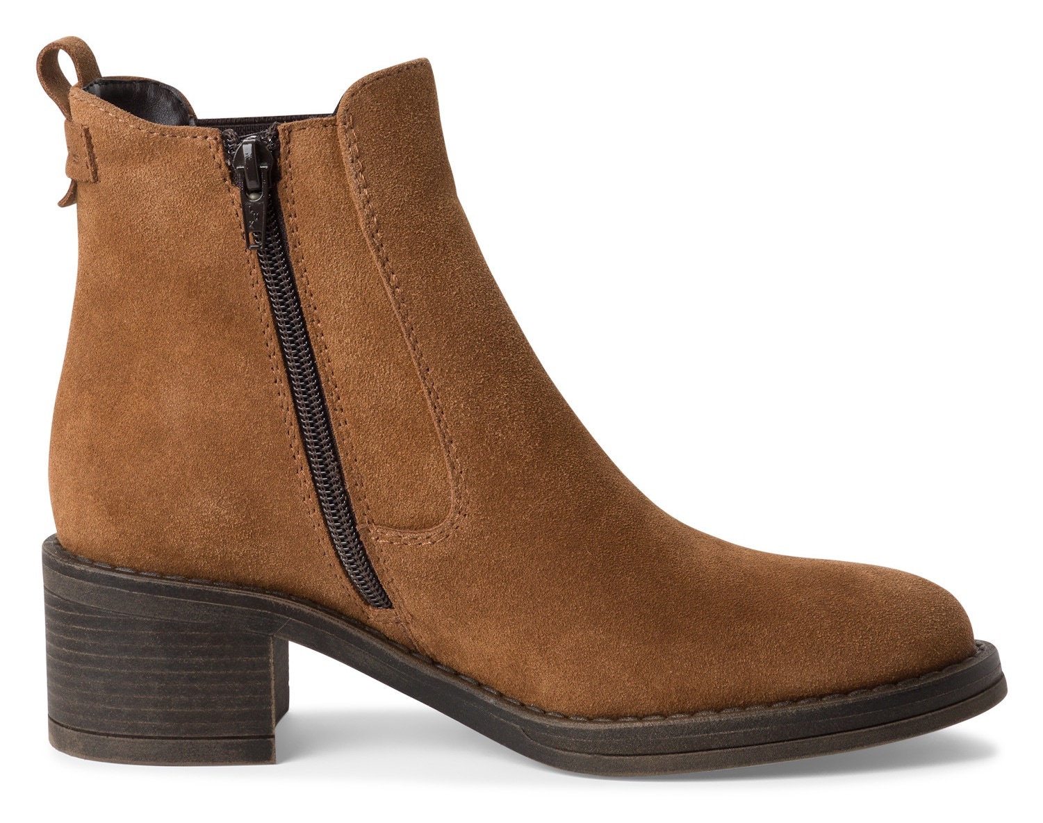 Tamaris Chelseaboots, Blockabsatz, Stiefelette, Businessschuh mit Touch It-Ausstattung