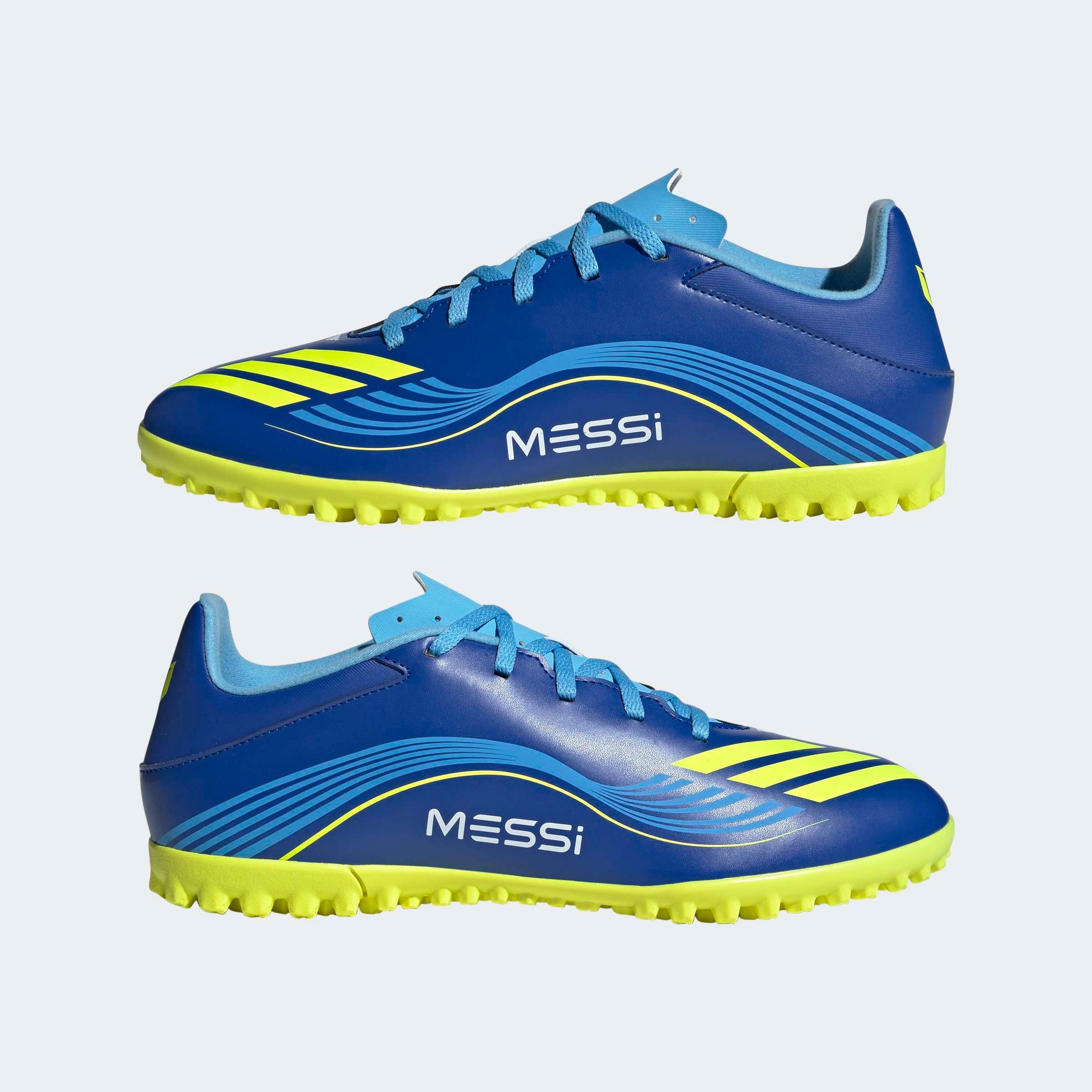 adidas Performance Fussballschuh »F50 MESSI CLUB KUNSTRASEN E«, geeignet für harte Untergründe Asche und Kunstrasen
