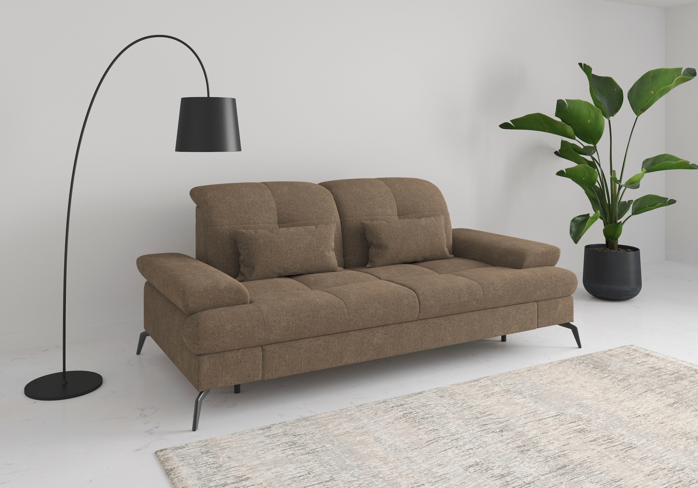 Image of sit&more 3-Sitzer "Amica, inkl. Sitztiefenverstellung und Armteilverstellung" wahlweise mit Kopfteilverstellung und Bettfunktion