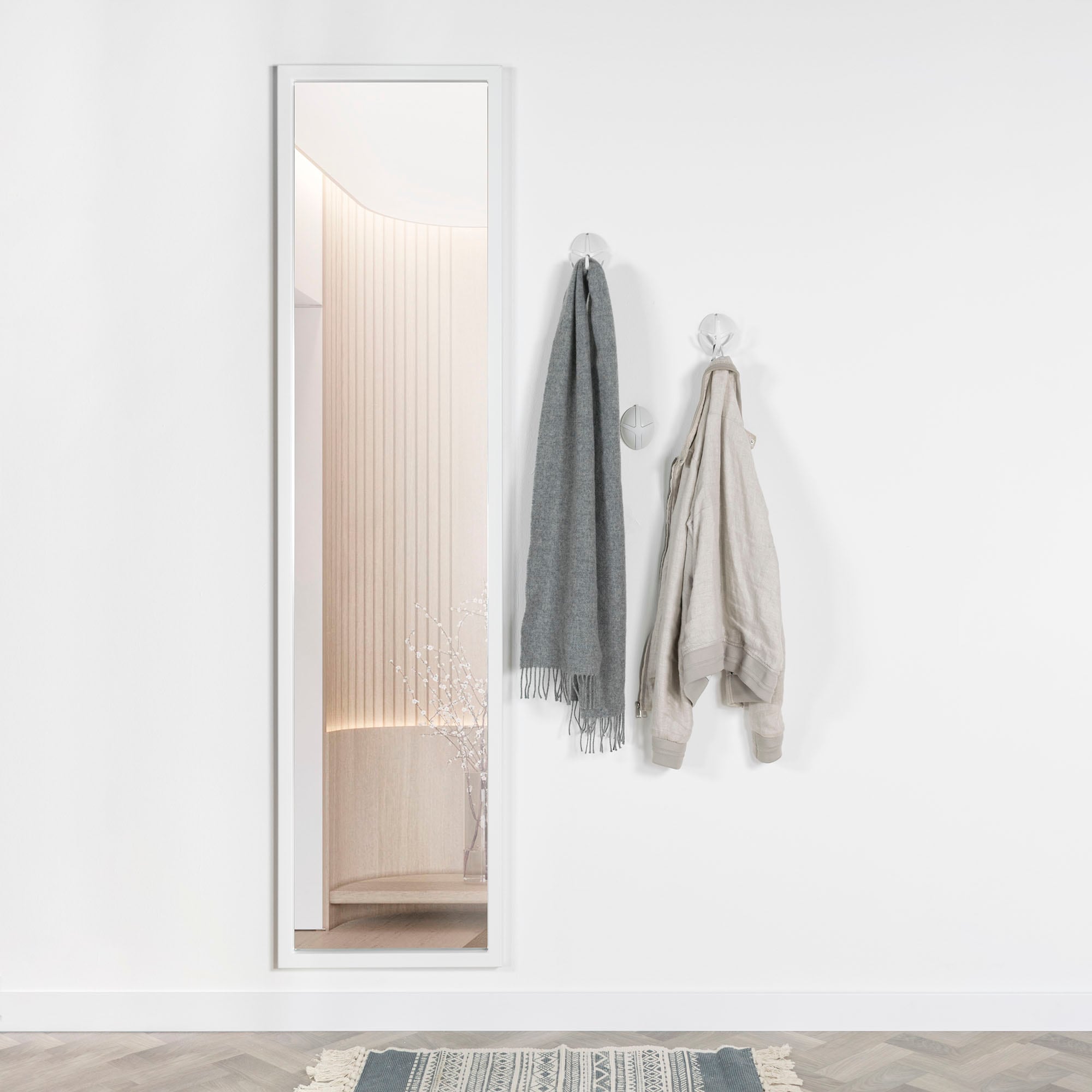 Spinder Design Miroir mural »Donna« métal, largeur 46 cm
