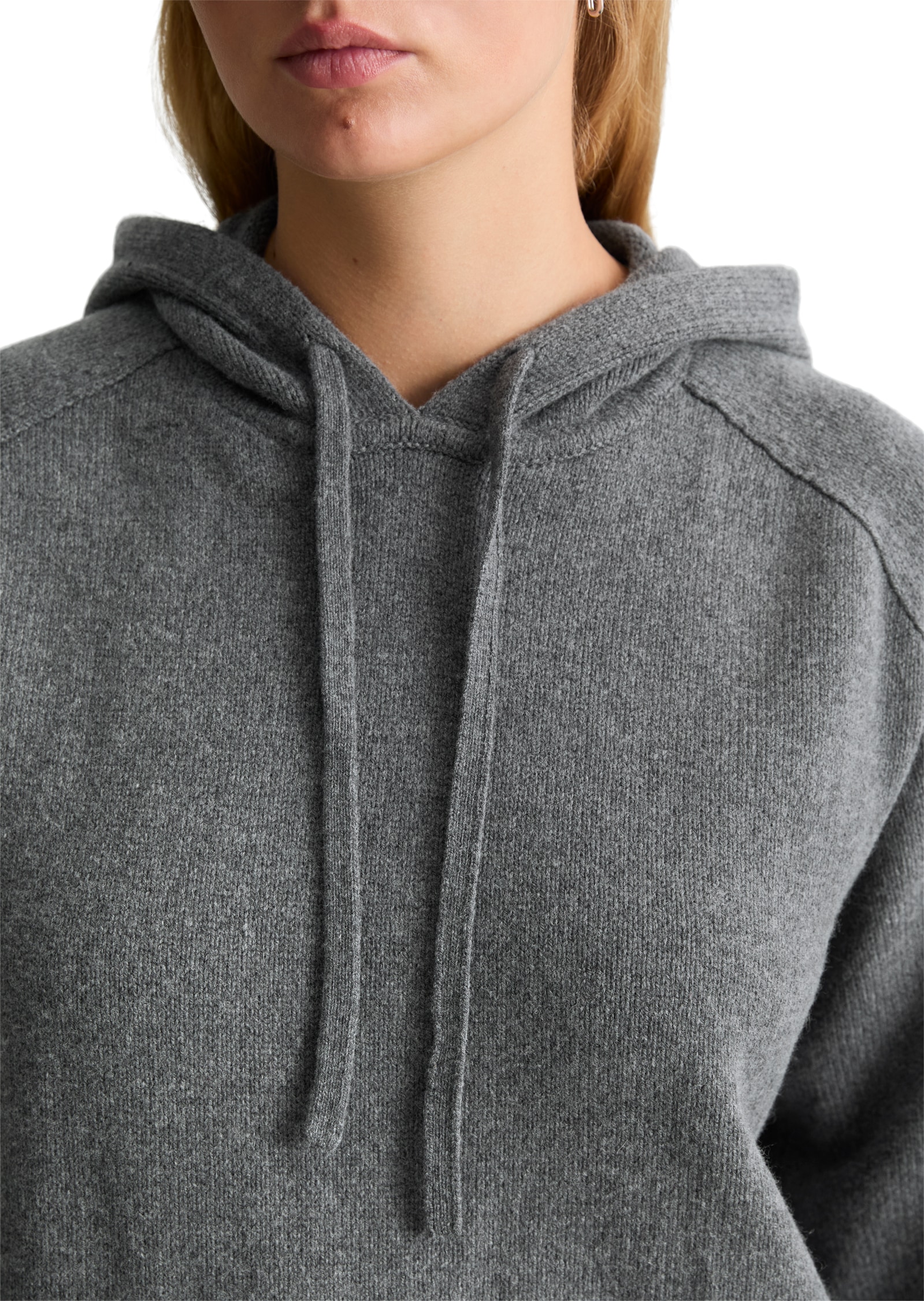 Image of Marc OPolo DENIM Kapuzenpullover "relaxed aus weichem Wolle-Mix"