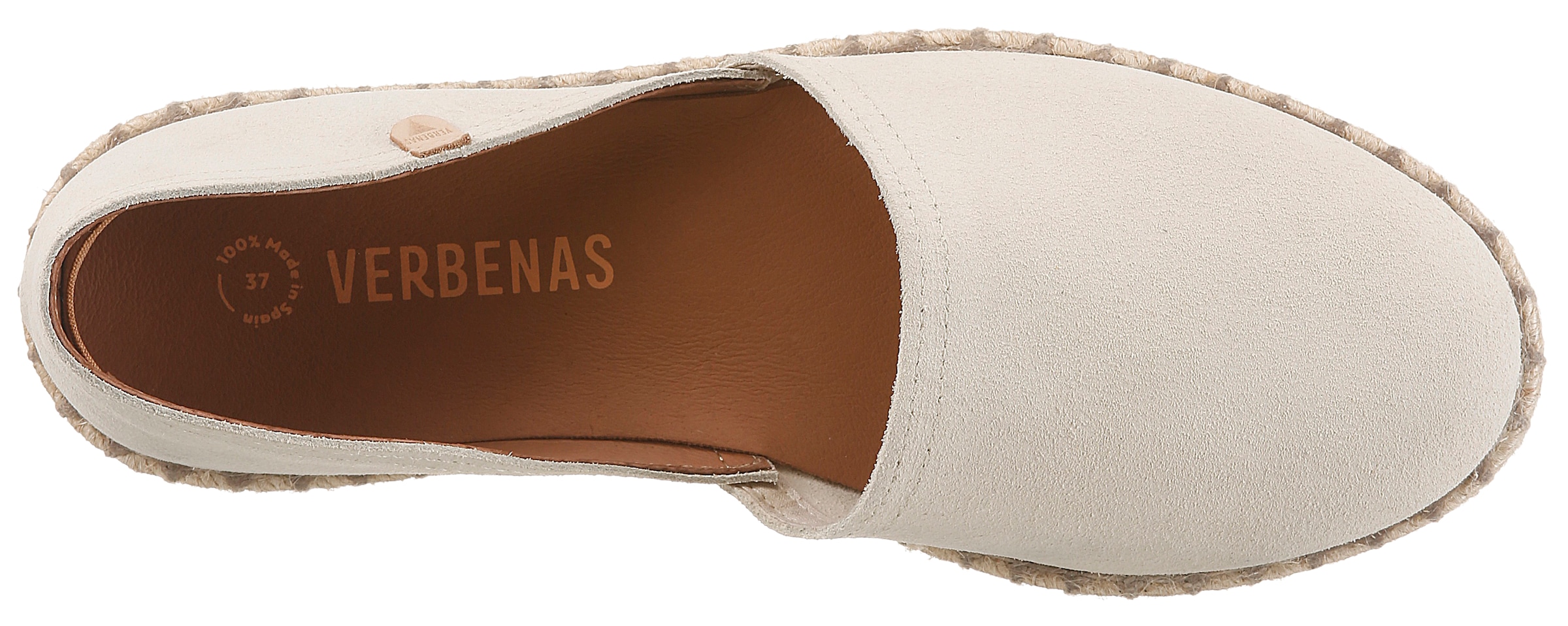VERBENAS Espadrille  chaussure de plage, chaussure d'été, mocassin en cuir velours