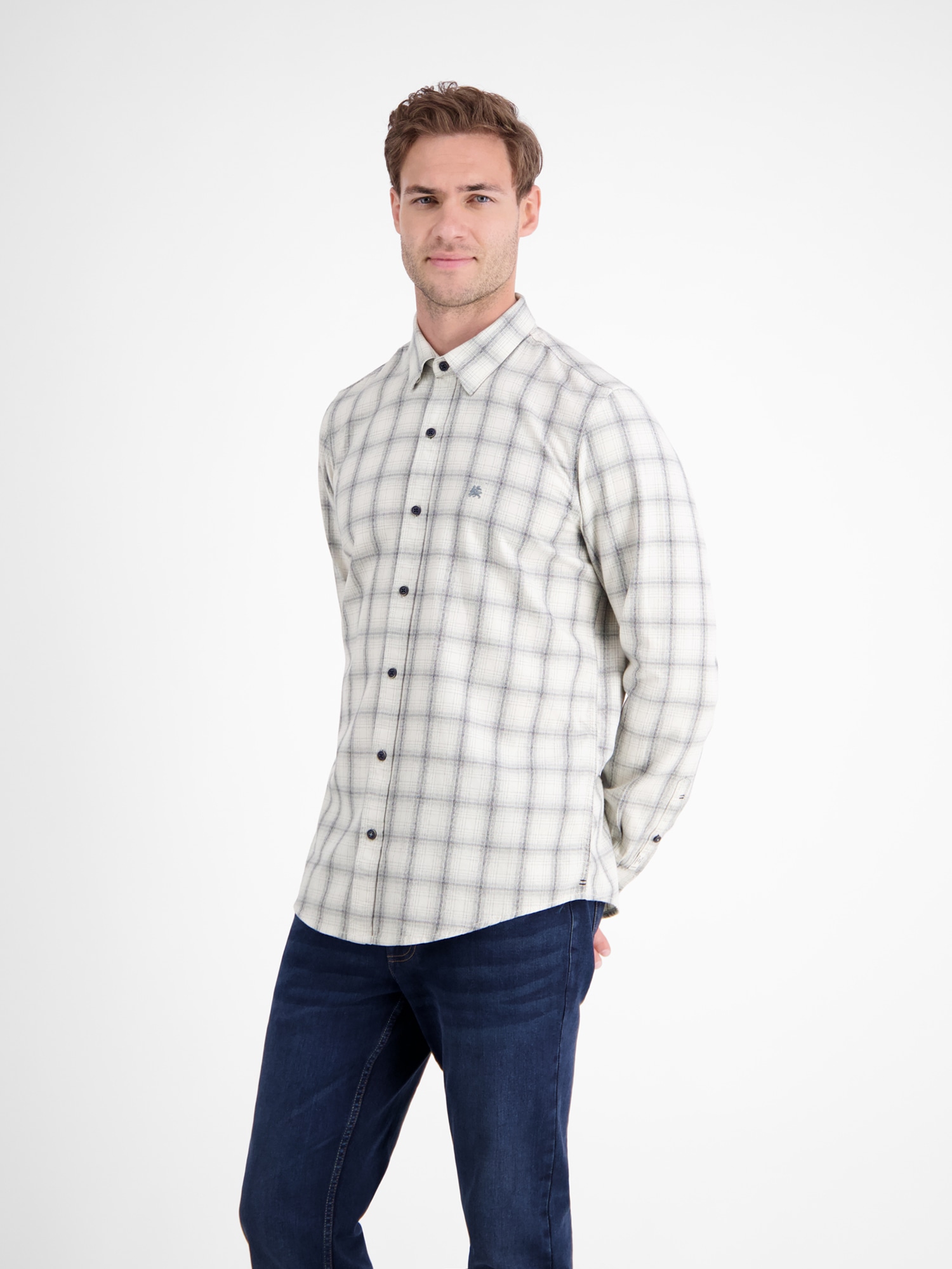 LERROS Chemise à carreaux »Karohemd für Herren - zeitlos, vielseitig und stilvoll«