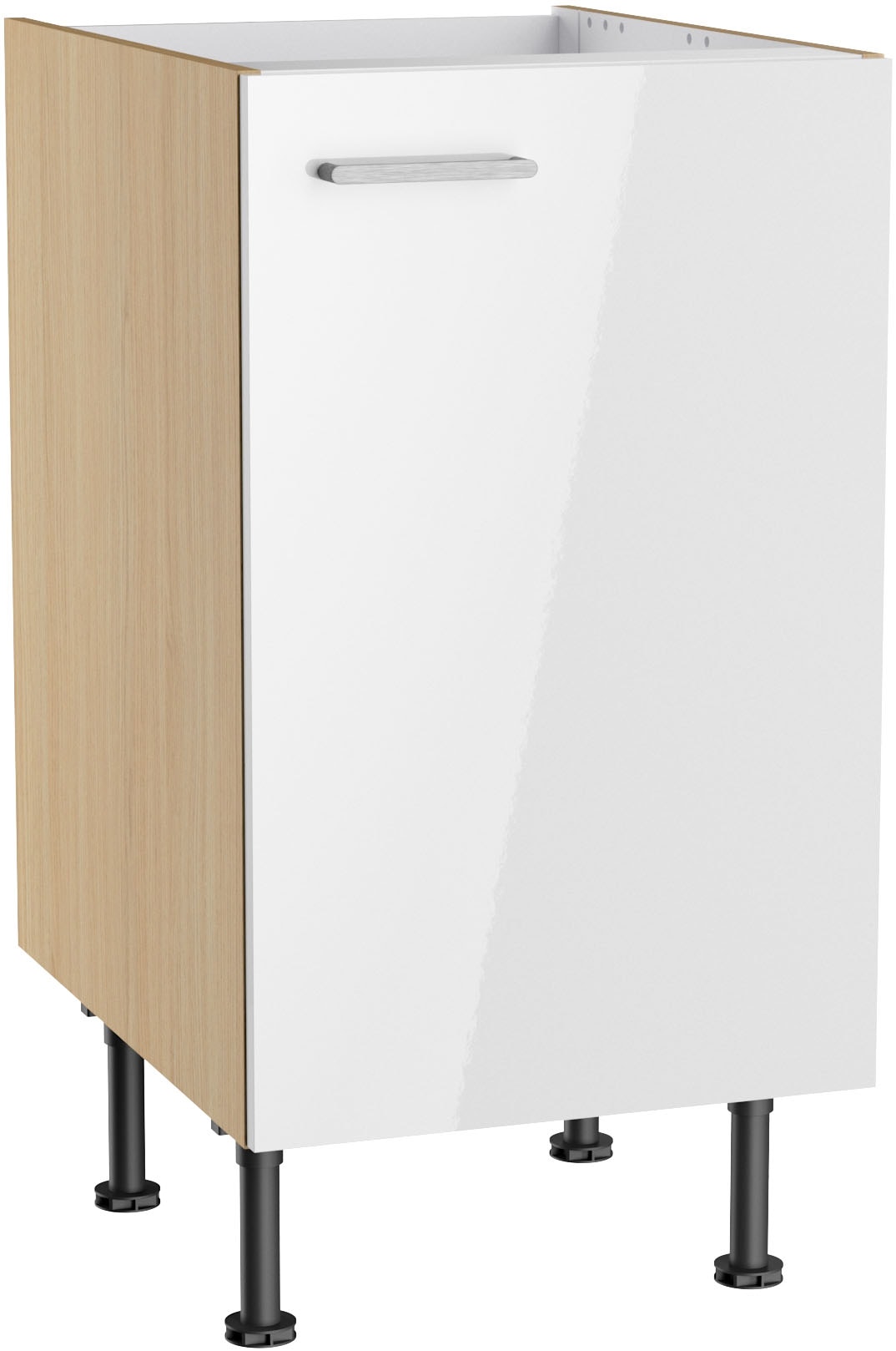 Image of KOCHSTATION Spülenschrank "KS-Lucy" Breite 45 cm, mit 1 Tür, höhenverstellbare Füsse, Soft-Close
