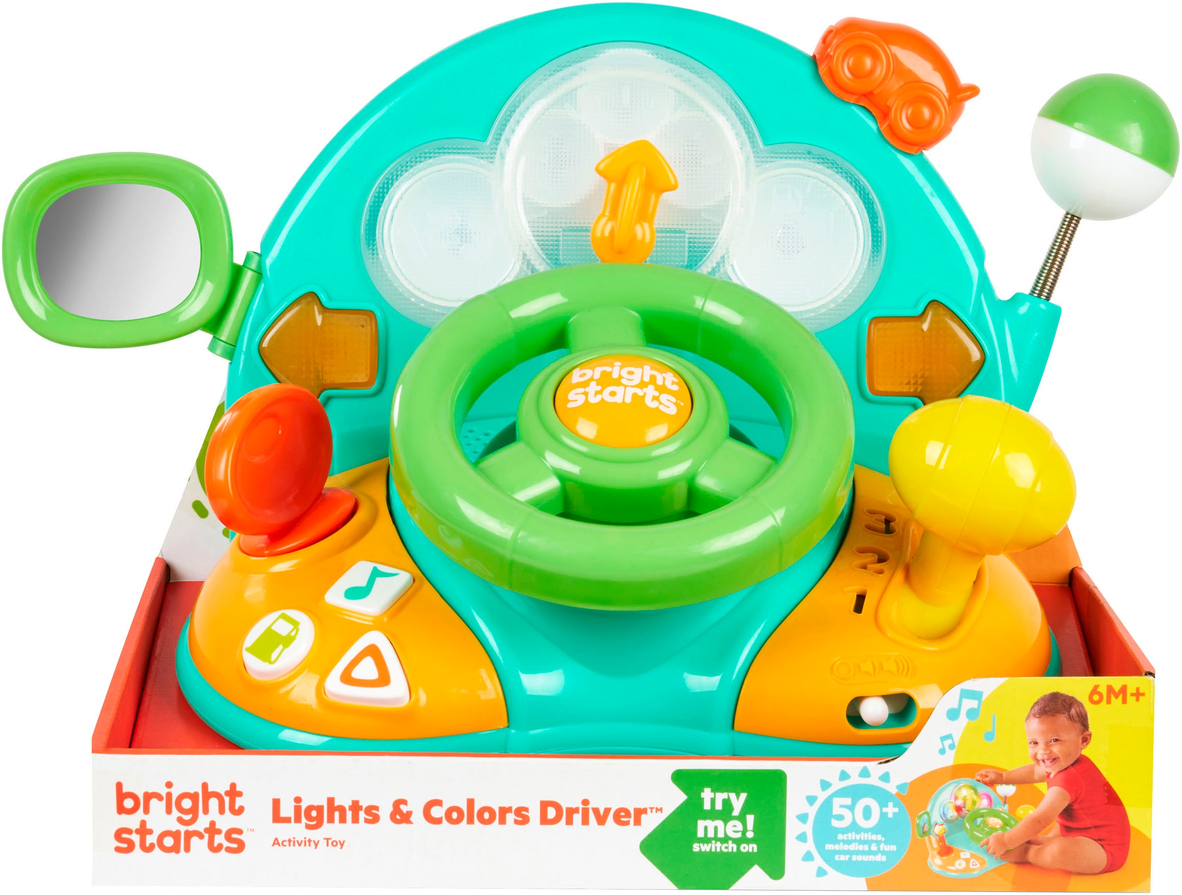 Bright Starts Lernspielzeug »Lights & Colors Driver™« mit Licht und Sound