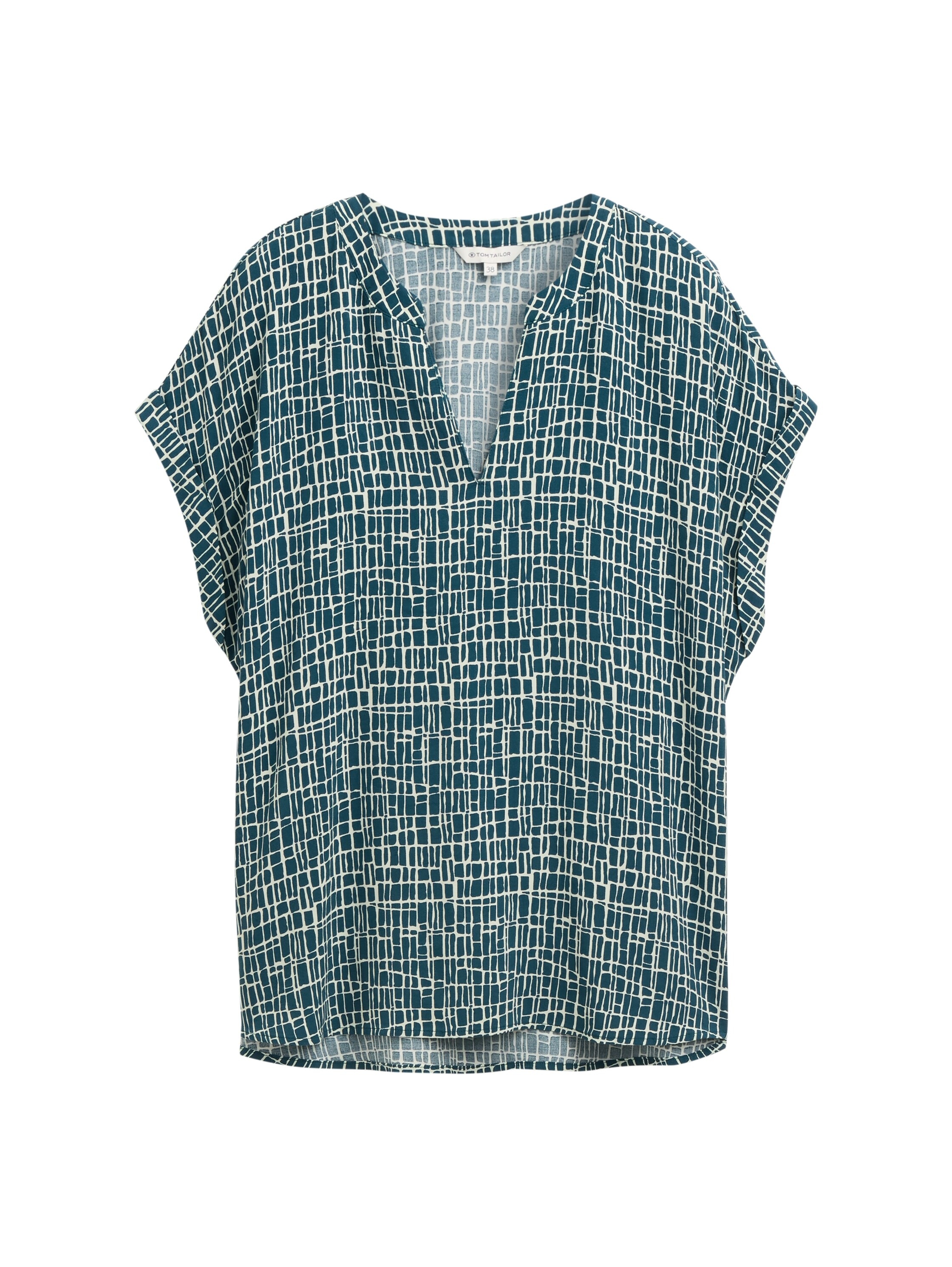 TOM TAILOR Kurzarmbluse, im Loose Fit