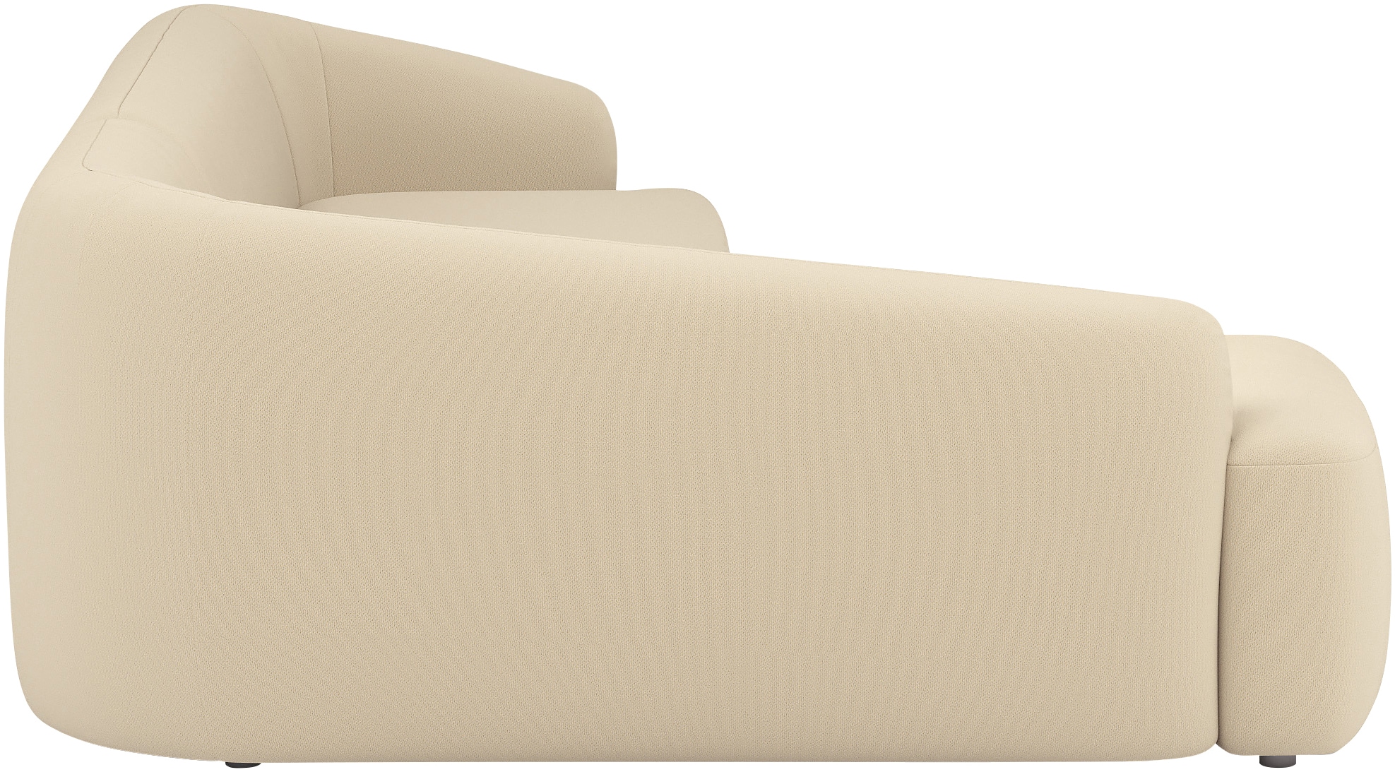 INOSIGN Ecksofa »Nergal, Einzelsofa oder L-Form«, Modernes Design, schlichte Optik, stilvoller Blickfang im Wohnzimmer