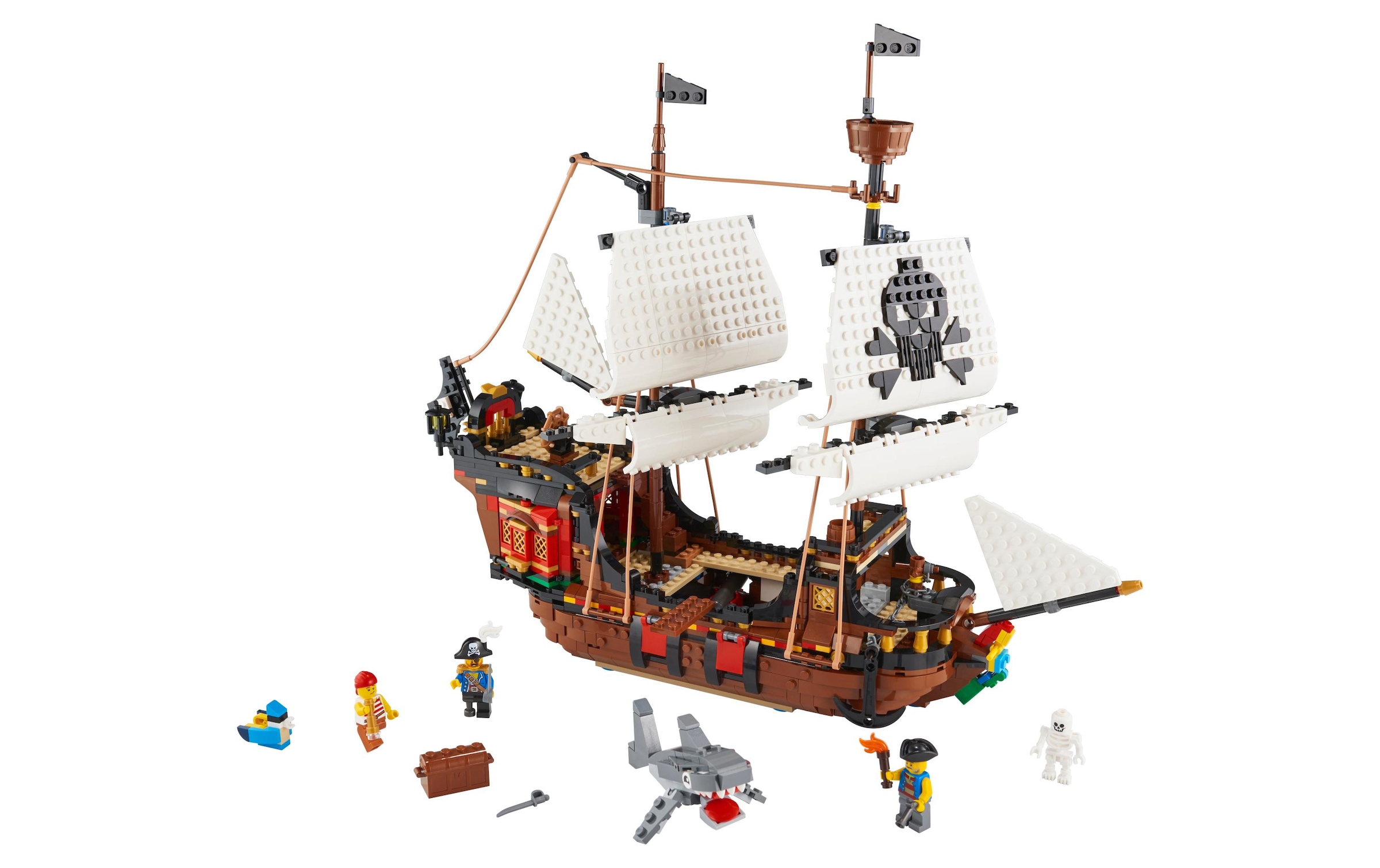 LEGO® Spielbausteine »Creator Piratenschiff«