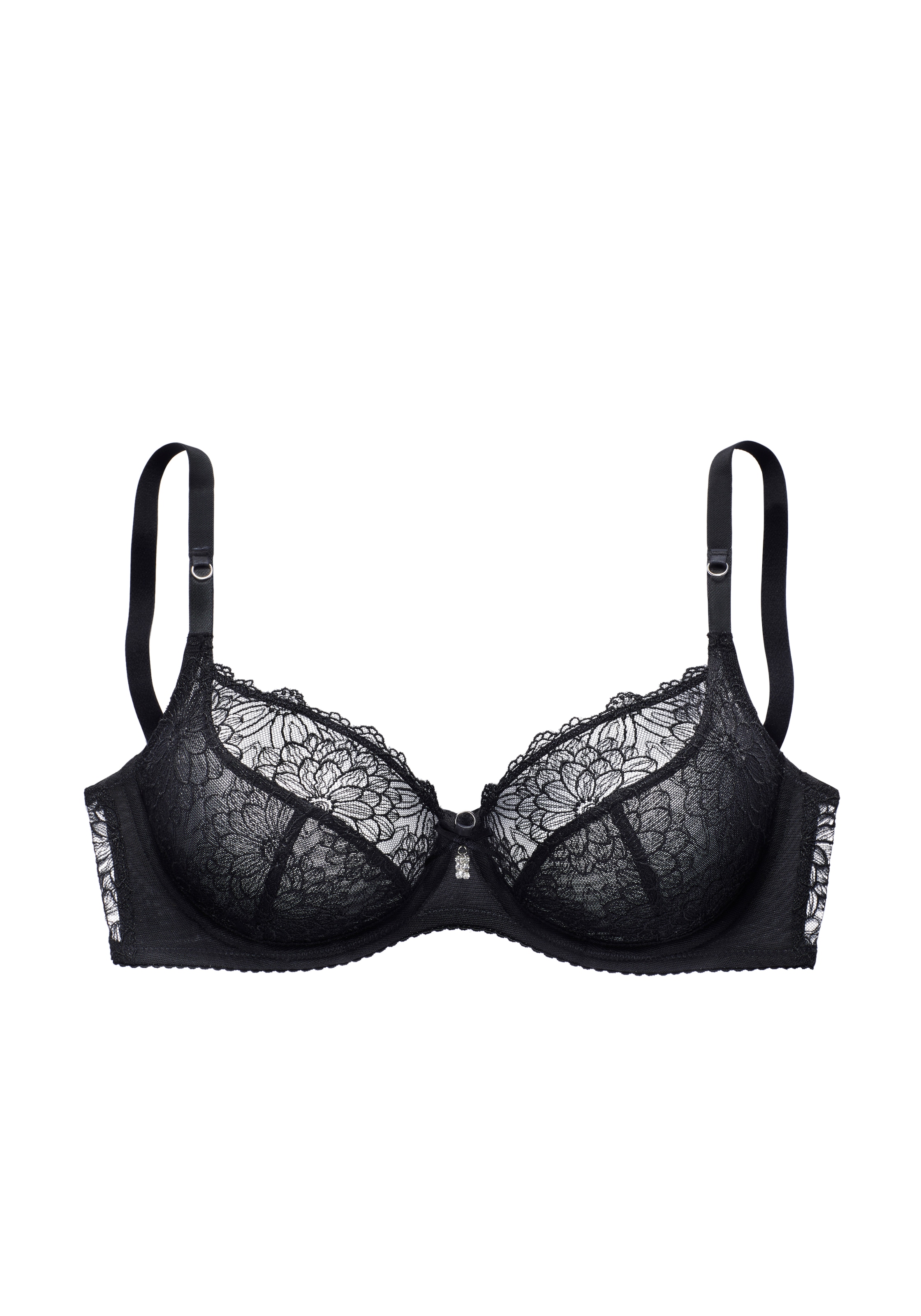 LASCANA Bügel-BH, mit abnehmbaren Strassband, sexy Dessous, Reizwäsche