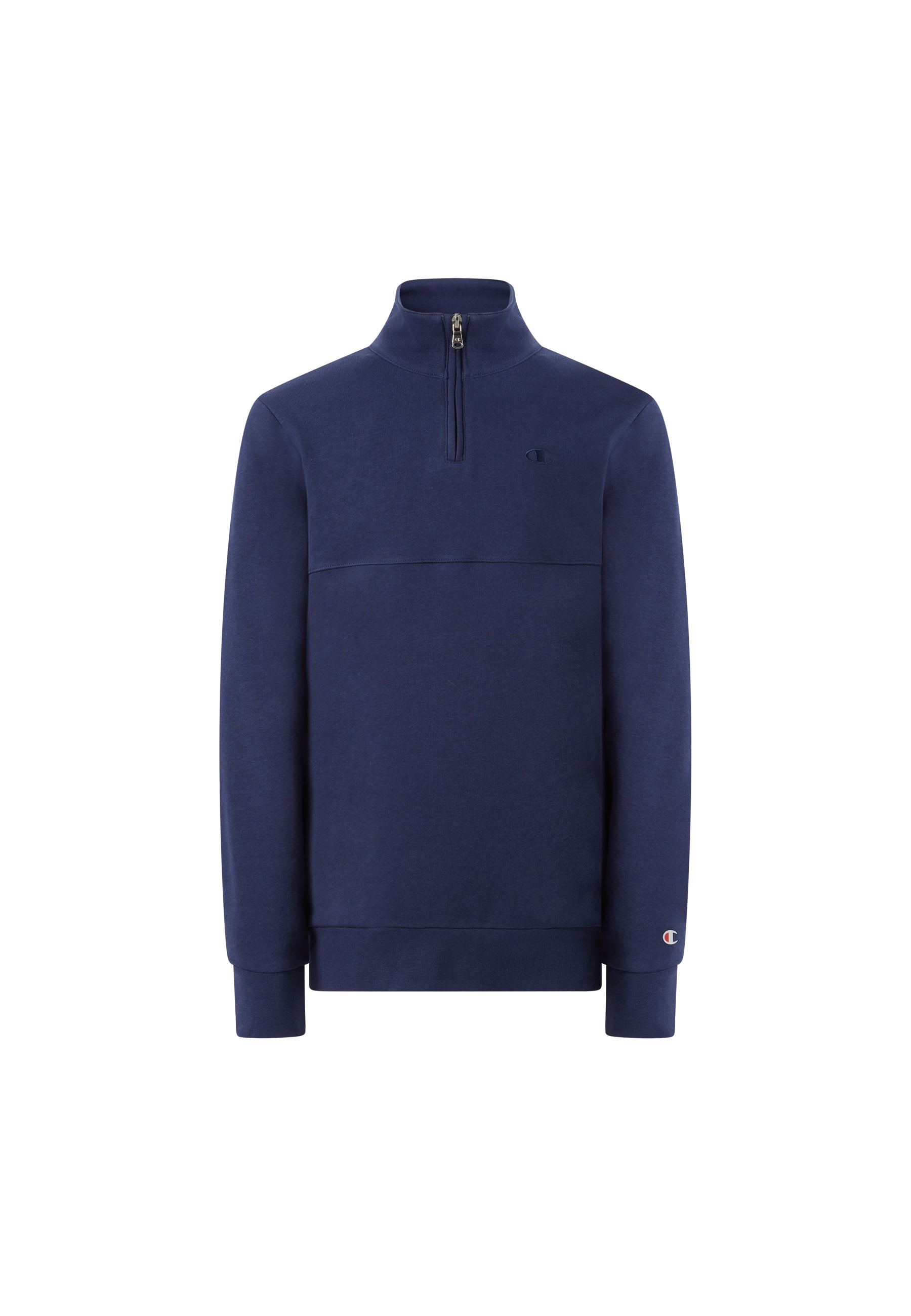 Champion Sweatshirt »ICONS Terry Half zip sweatshirt with small C logo«, für Kinder, sportlicher Stil, mit Reissverschluss
