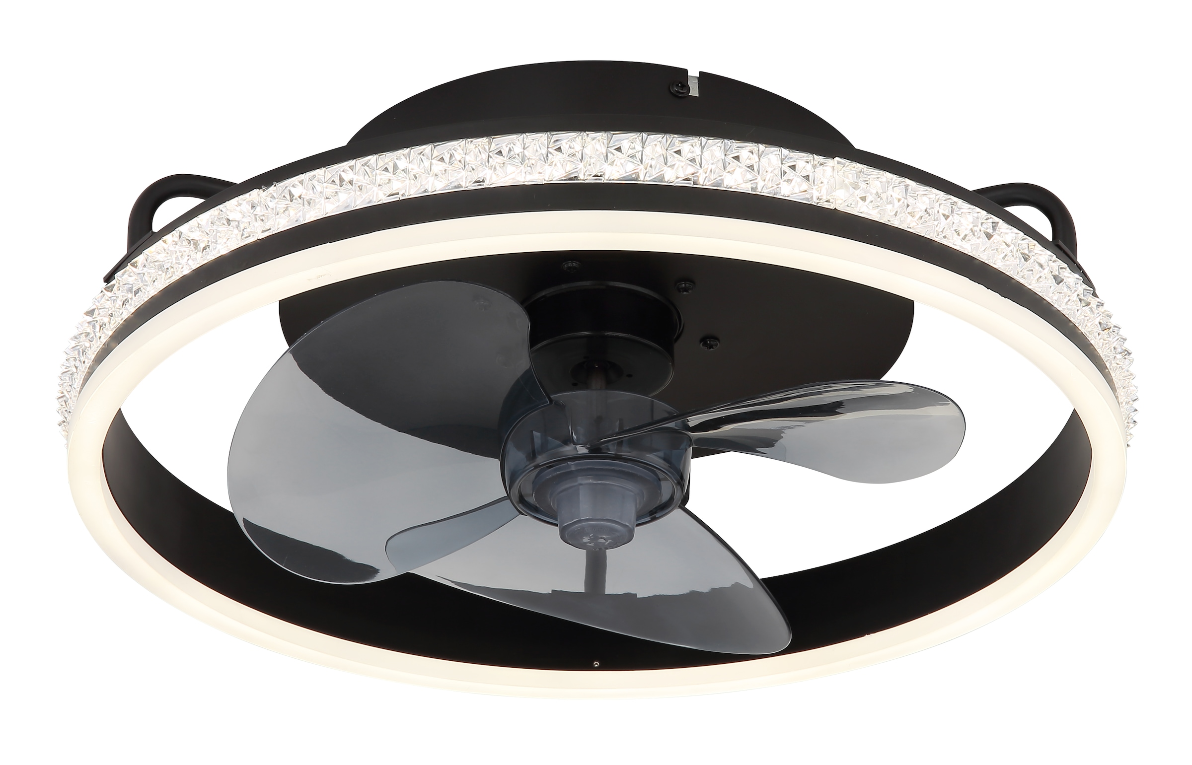 Image of GLOBO LIGHTING Deckenleuchte "CATALEYA" LED-Modul 1 Stk. warmweiss - kaltweiss Deckenventilator, Deckenlampe, moderner Ventilator