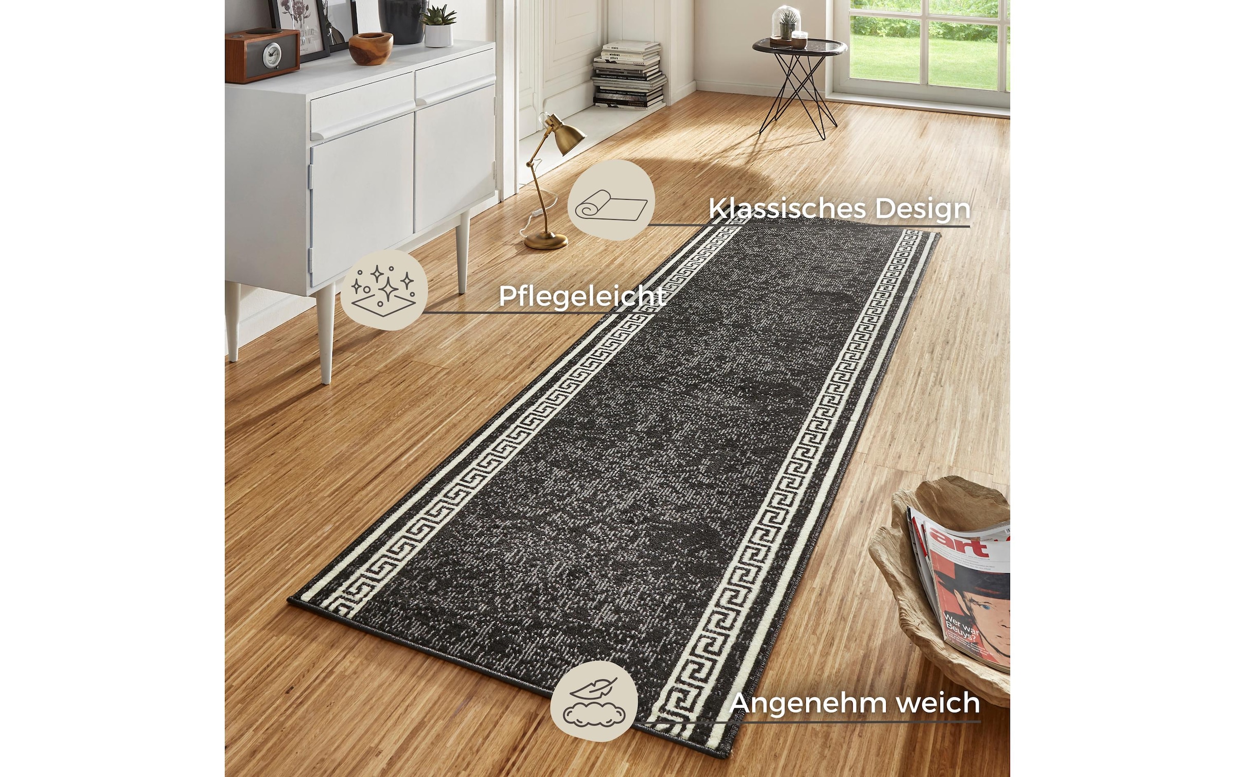 HANSE Home Teppich »Casa 80 cm x 250 cm«