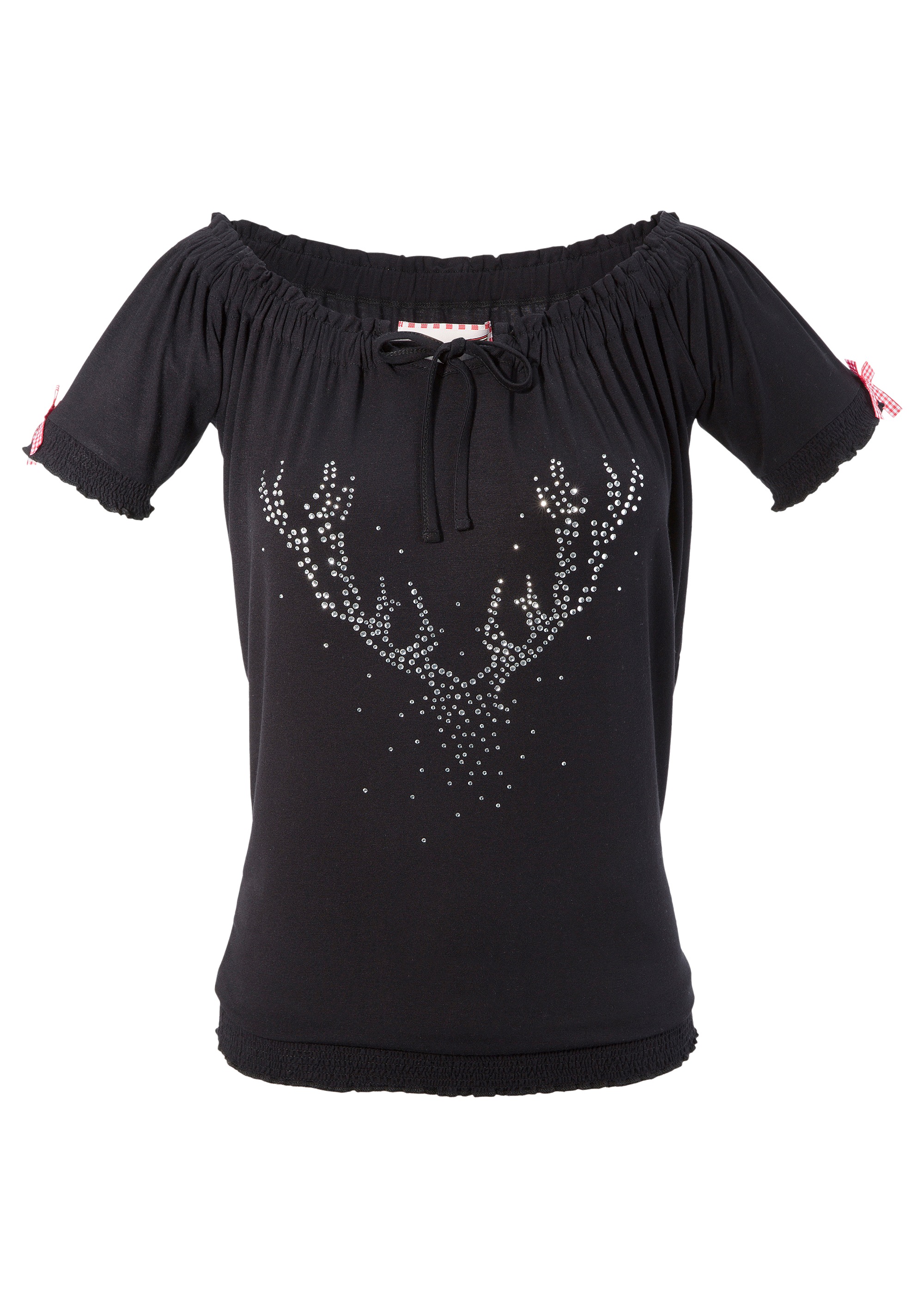 Image of Andreas Gabalier Kollektion Trachtenshirt, Damen mit elastischen Bündchen bei Ackermann Versand Schweiz