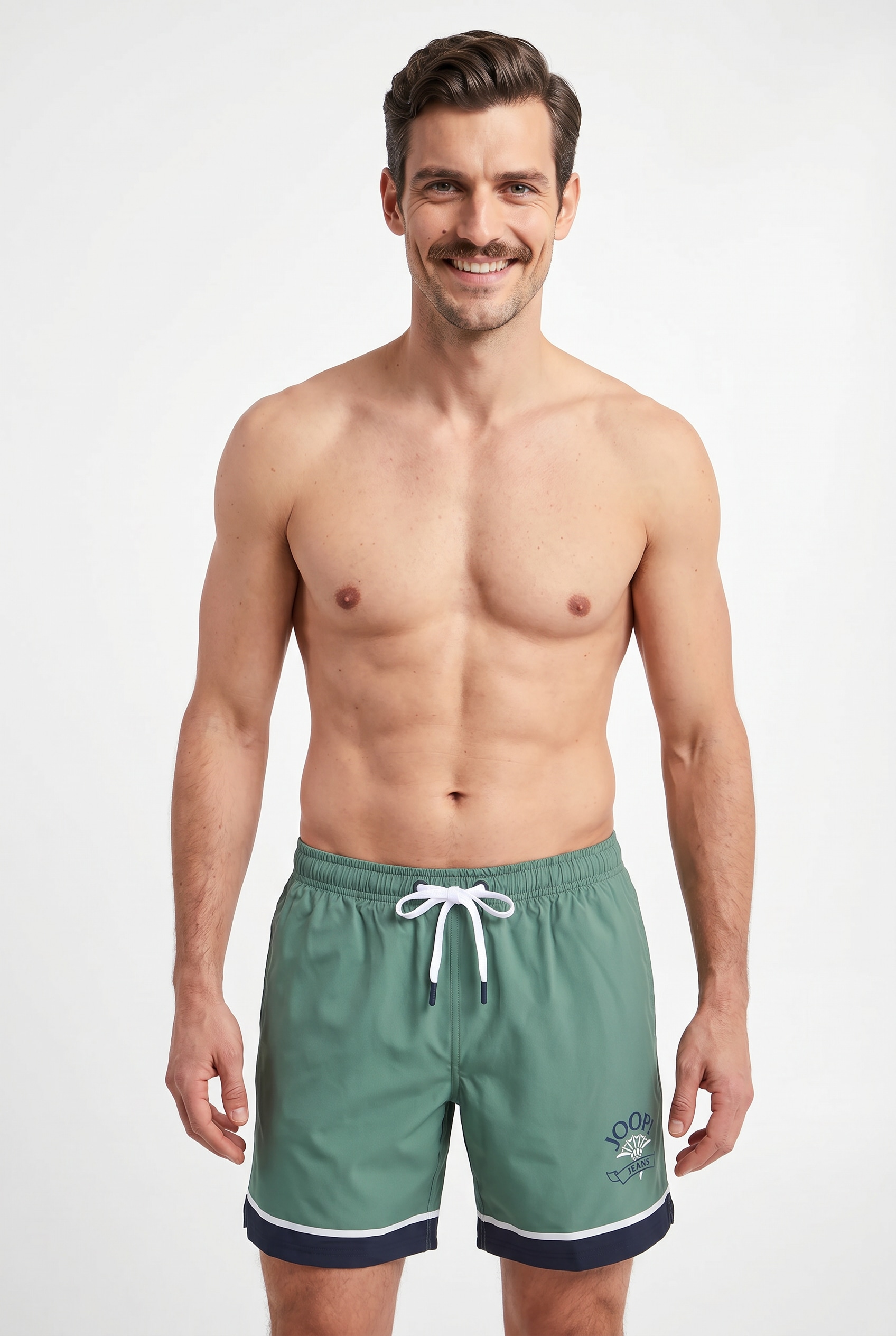 Image of JOOP Jeans Badeshorts "Easy Summer" mit bedruckter Optik, aus Polyester in Microfaser-Qualität