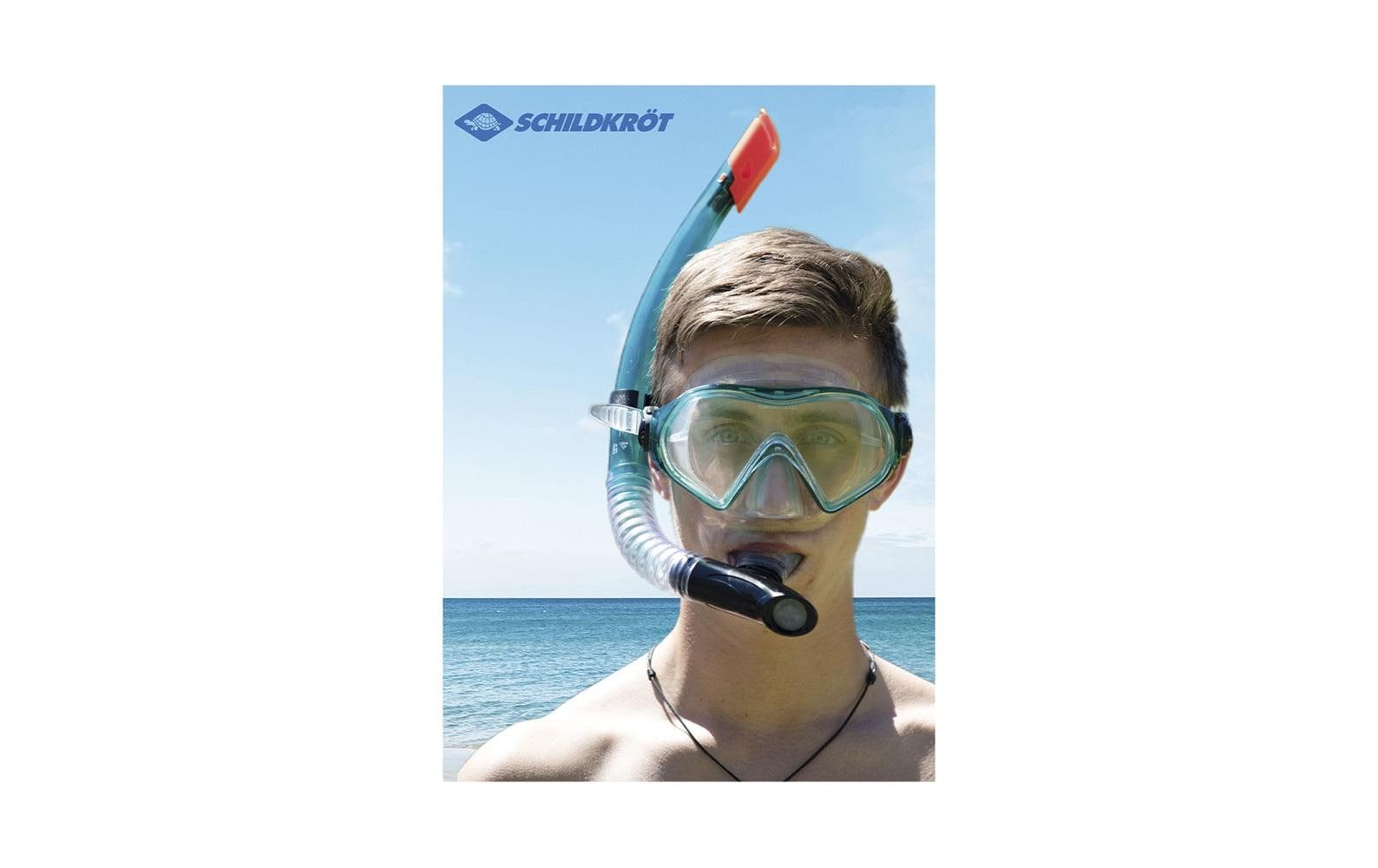 Schildkröt Funsports Tauchermaske »Funsports Schnorchel-Set Cayman 3-teilig Gr. L-XL«