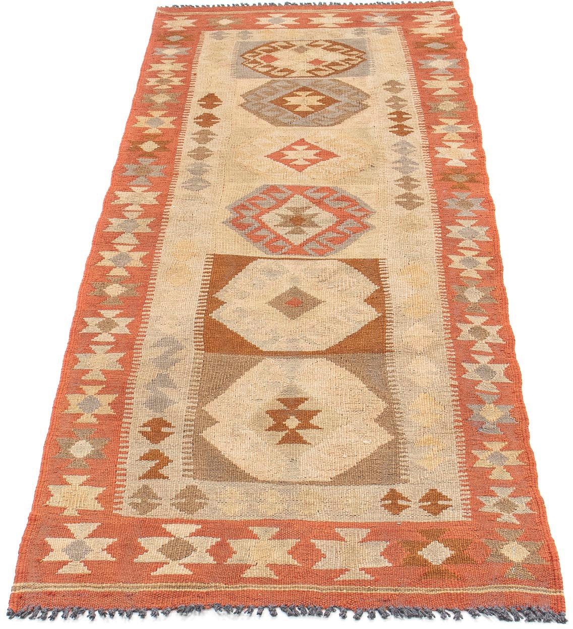 Image of morgenland Läufer »Kelim Maimene Durchgemustert 203 x 63 cm«, rechteckig, 0,5 mm Höhe, Wendeteppich bei Ackermann Versand Schweiz