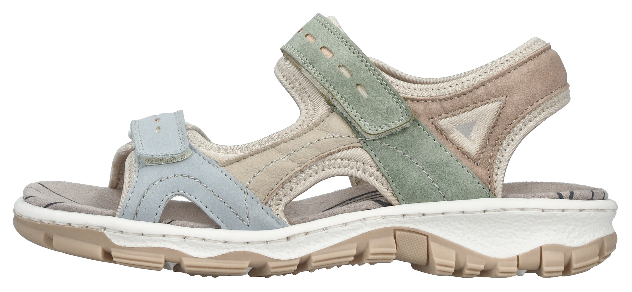 Rieker Sandale  Chaussure d'été, sandale, sandale outdoor avec velcro