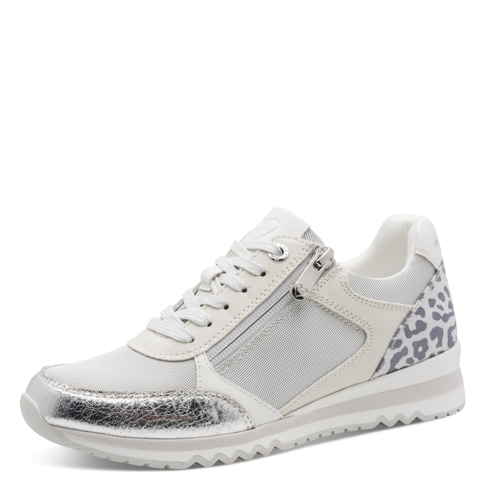 Image of MARCO TOZZI Keilsneaker, Freizeitschuh, Halbschuh, Schnürschuh mit Kontrastbesätzen