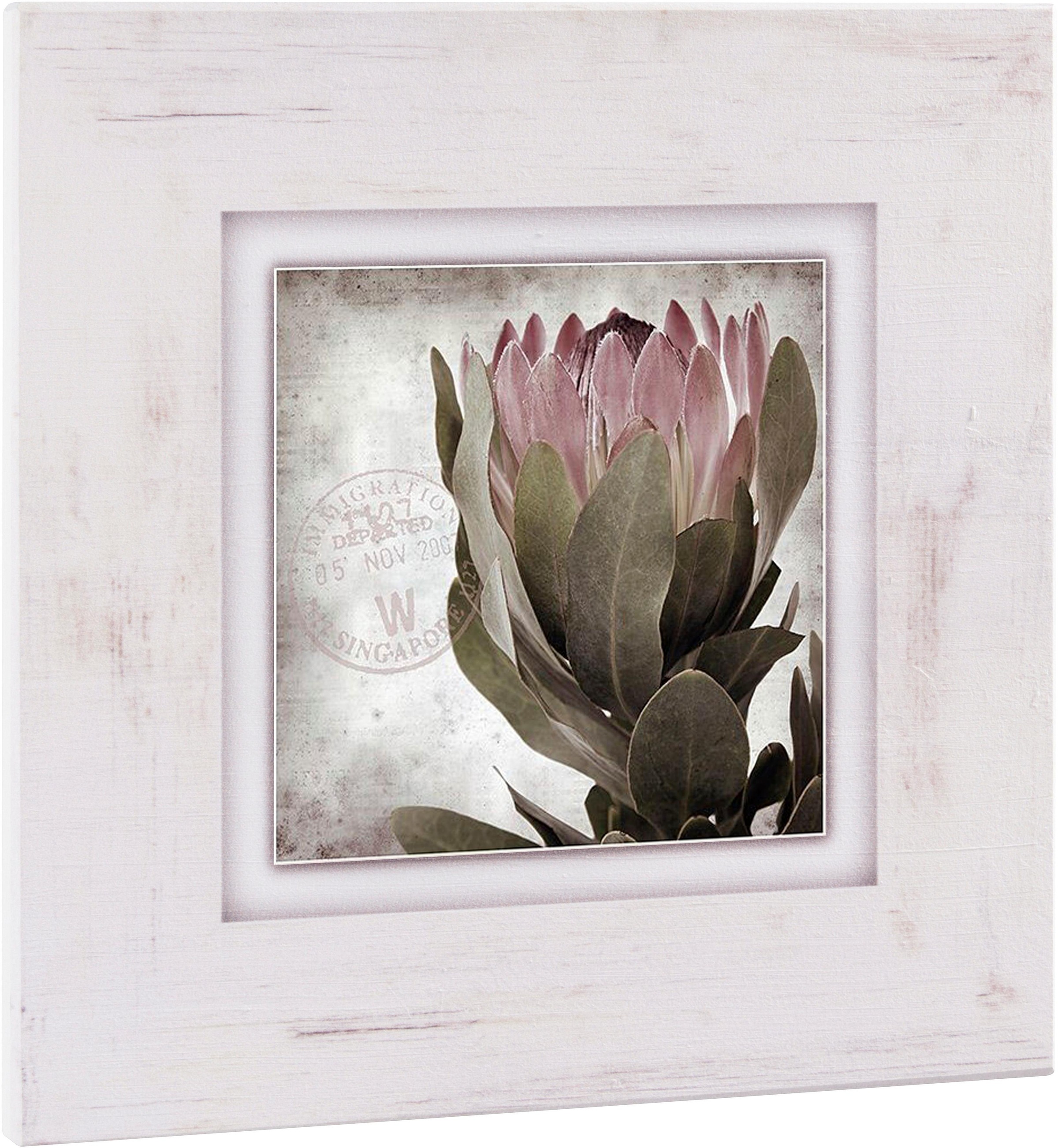 Image of Home affaire Holzbild »Blüte«, 40/40 cm bei Ackermann Versand Schweiz