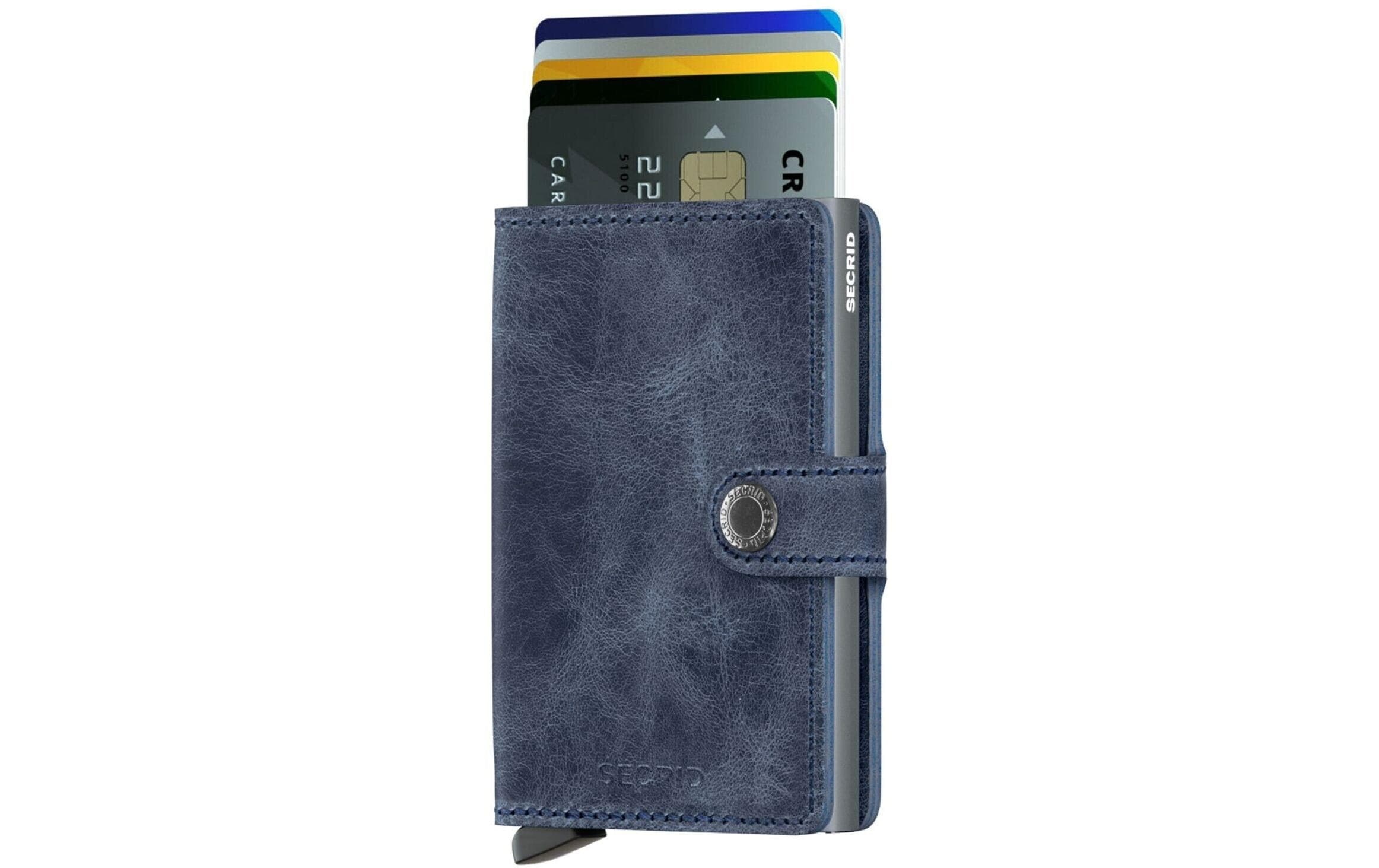 SECRID Portafoglio - Miniwallet Vintage blue blu