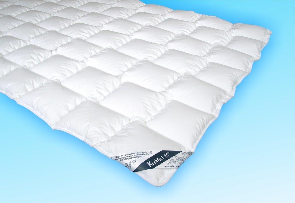 Image of Kyburz Einziehdecke »Objecta«, warm, Füllung 100% Polyester Markenhohlfaser, Bezug Mischgewebe 50% Baumwolle 50% Polyester, (1 St.) bei Ackermann Versand Schweiz