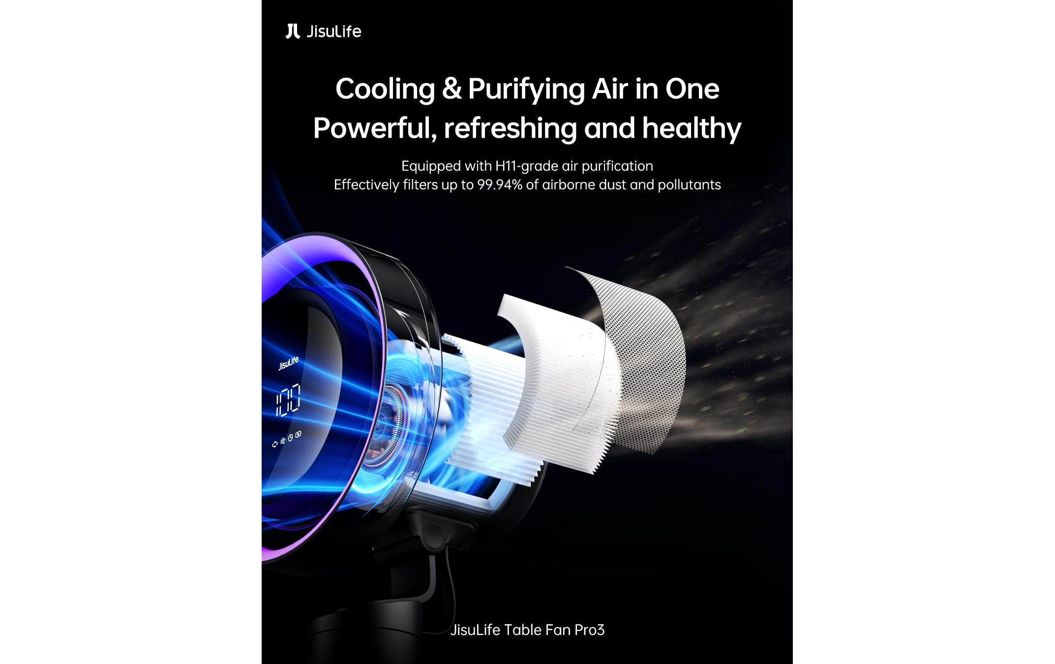   Tischventilator »Jisulife Pro3«