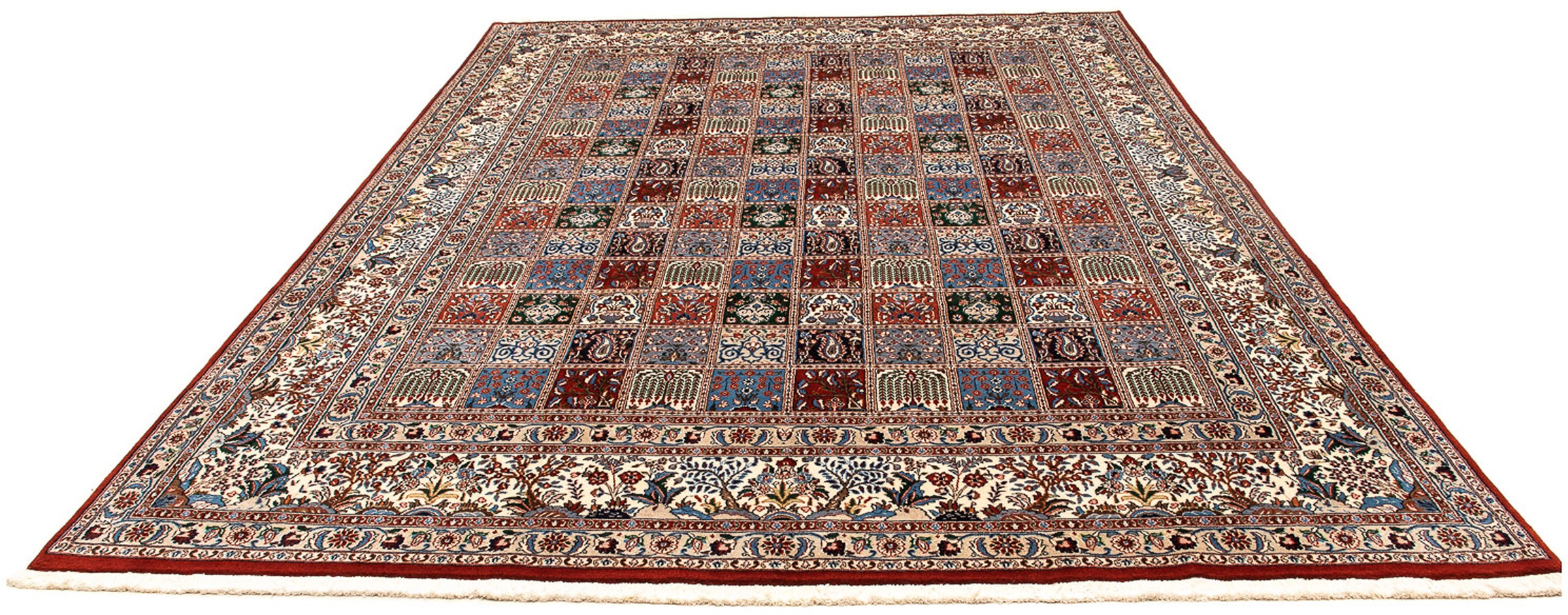 Image of morgenland Orientteppich »Perser - Classic - 337 x 243 cm - mehrfarbig«, rechteckig, 10 mm Höhe, Wohnzimmer, Handgeknüpft, Einzelstück mit Zertifikat bei Ackermann Versand Schweiz
