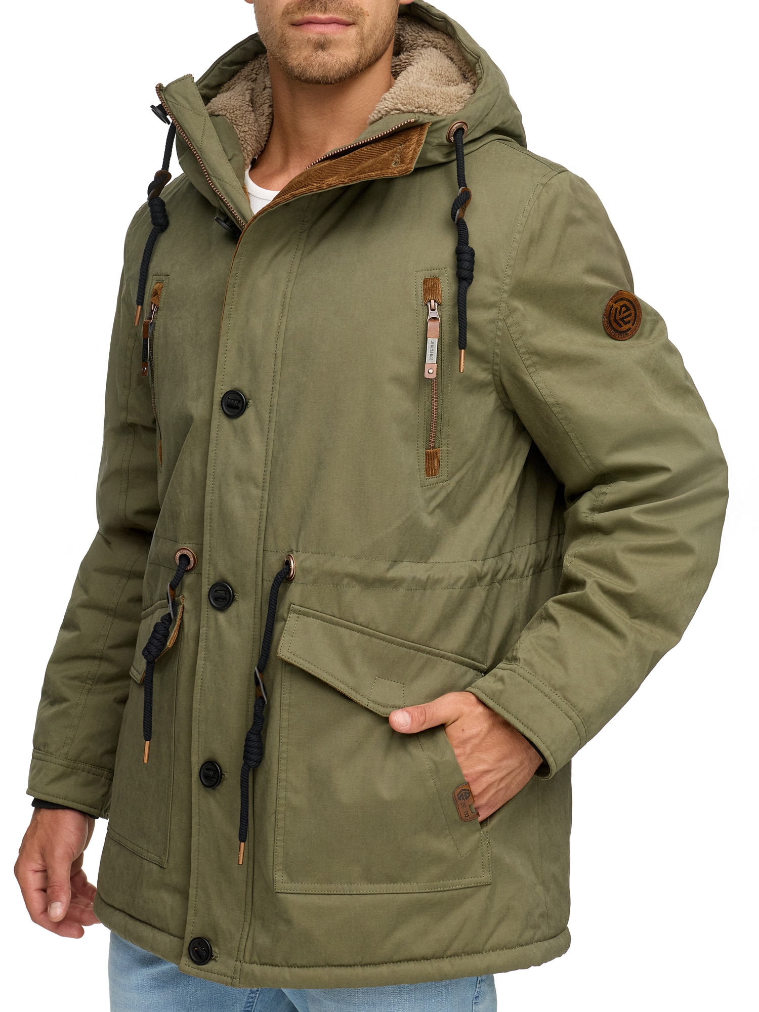 Image of Indicode Parka "INGillespie" mit Kapuze
