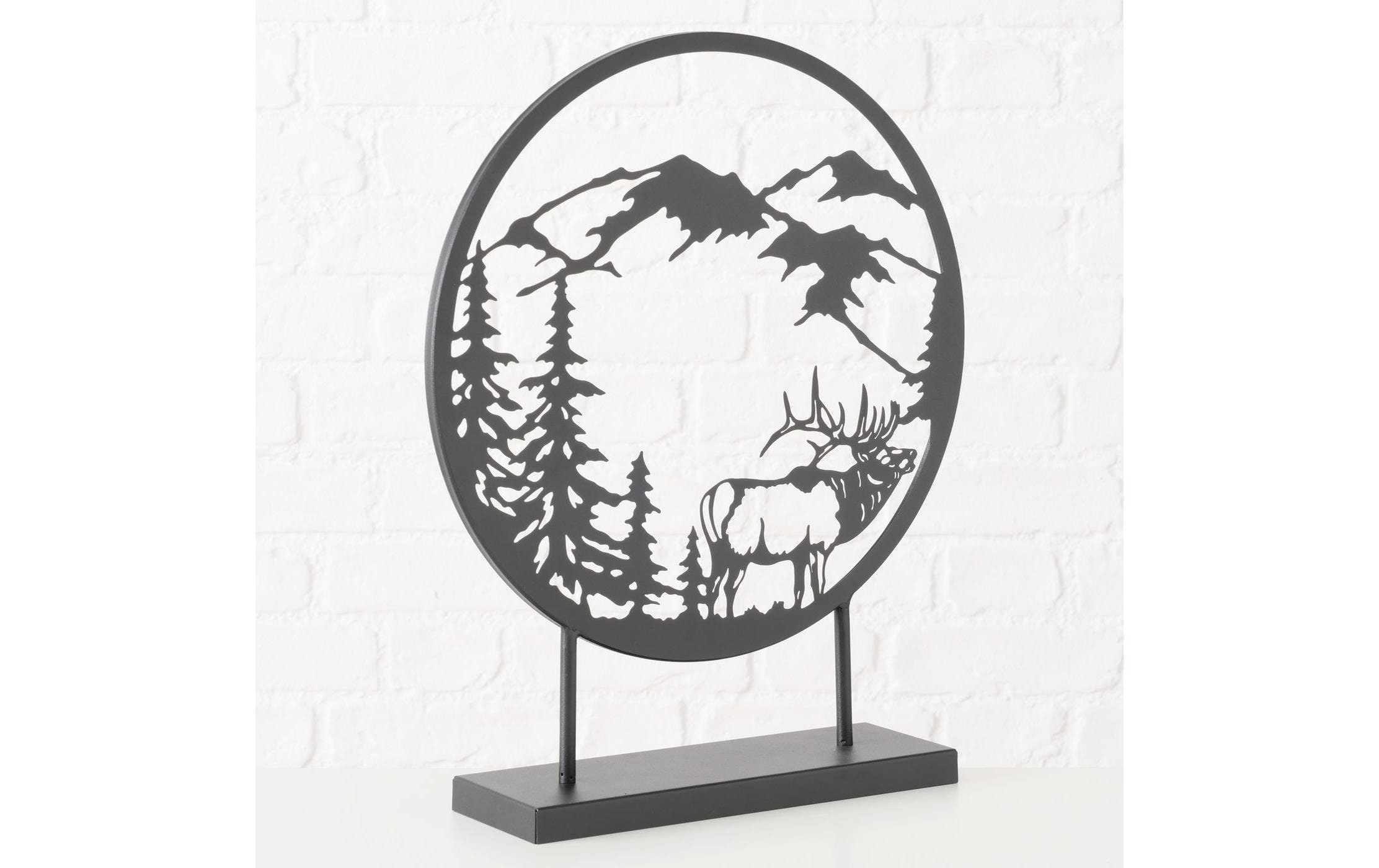 BOLTZE Figurine de Noël »Terrano Metall, 38 x 46,7 cm«