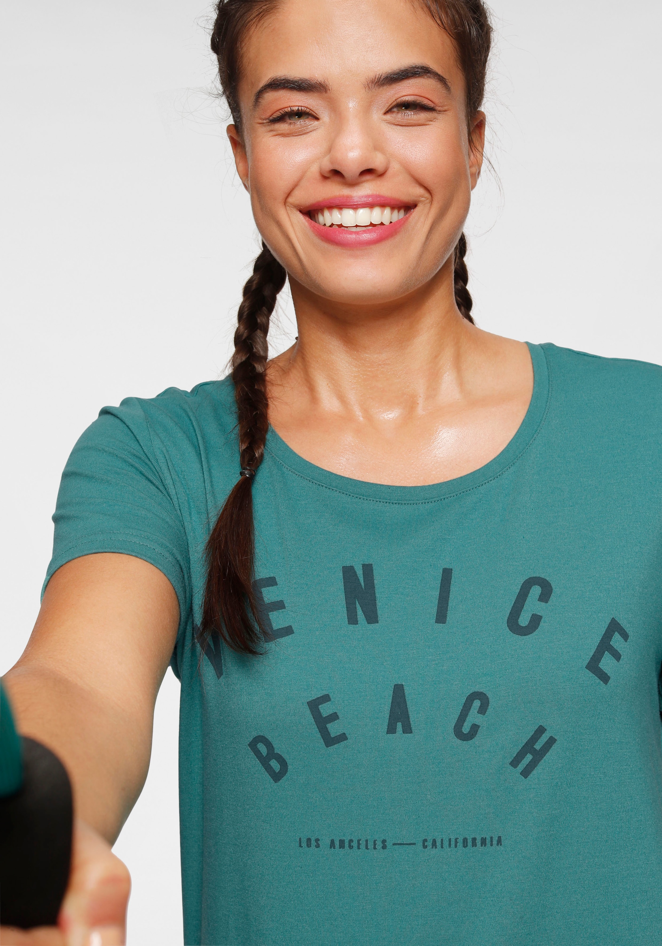 ♕ Venice Beach T-Shirt, (Packung, 2 tlg.) versandkostenfrei bestellen | Sport-T-Shirts