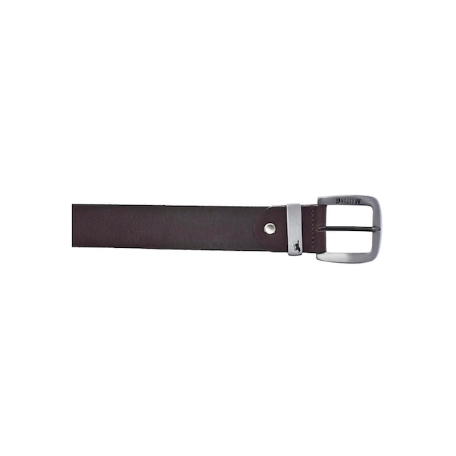 Modische MUSTANG Ledergürtel, bis 130 cm, mit charakteristischer  Markenprägung ohne Mindestbestellwert bestellen