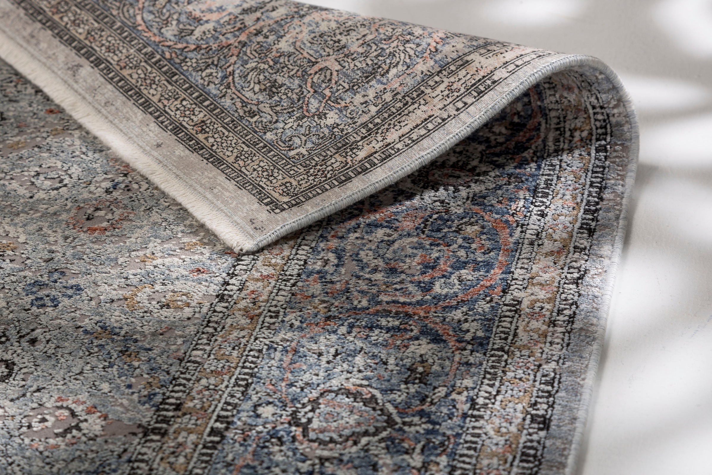 ASTRA Teppich »Scala 6621 222« rechteckig 7 mm Höhe eleganter seidiger Flor, Viskoseteppich, Orient Optik