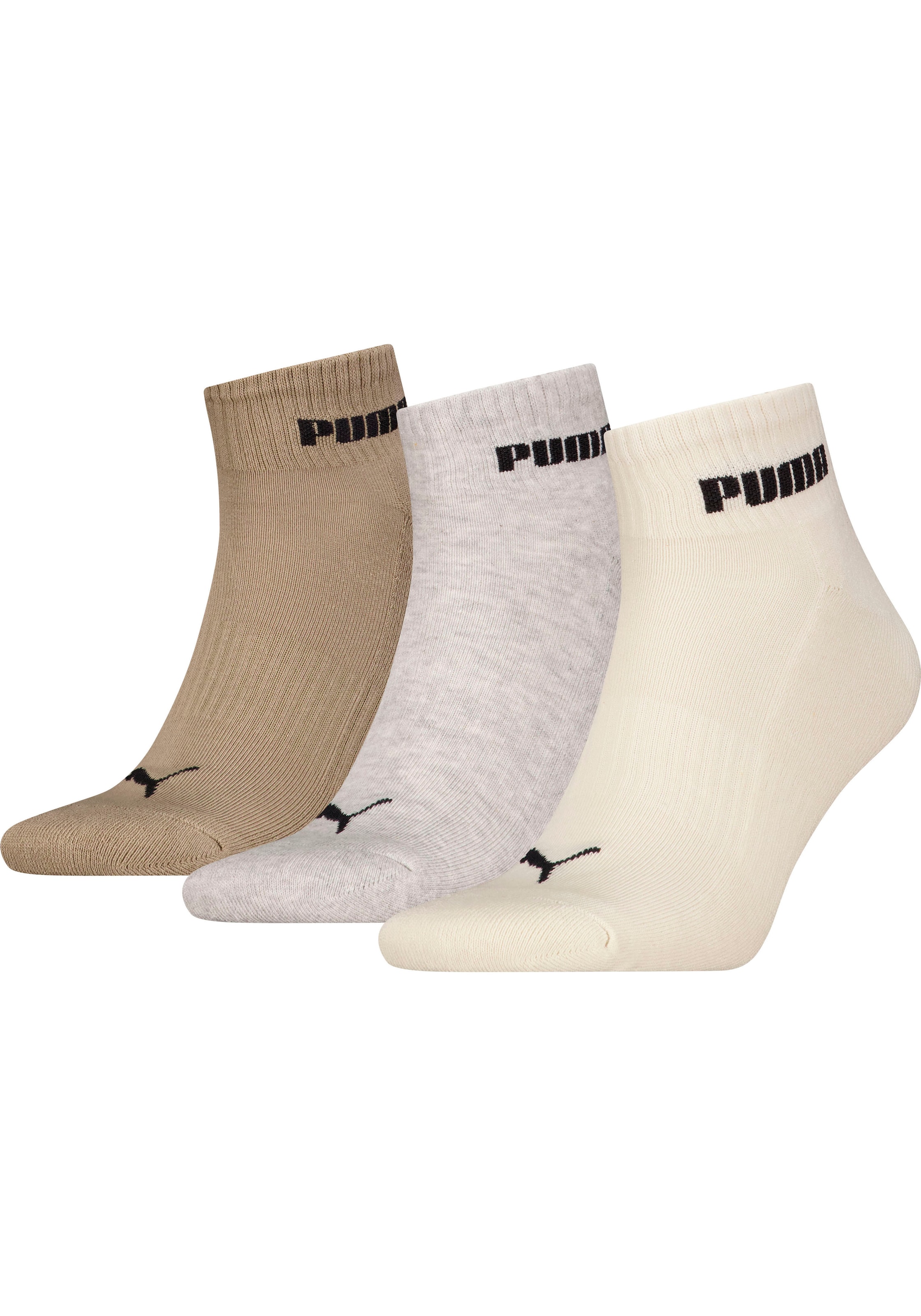 Kurzsocken »NEW GENERATION CUSHIONED QUARTER 3P«, (3 Paar), mit gepolsterter Sohle