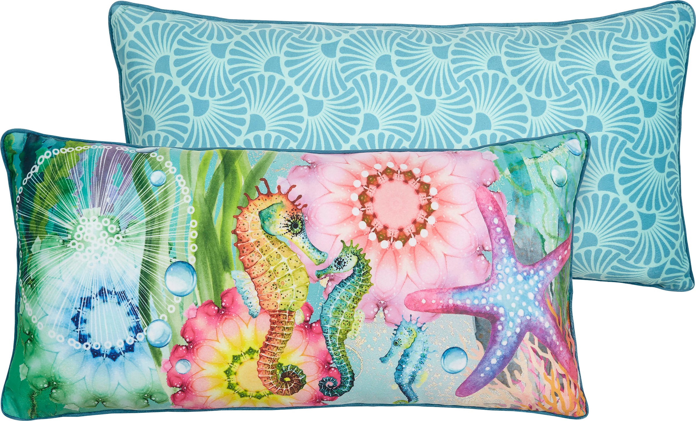 Image of hip Dekokissen »Amada«, (1 St., 1 30x60 cm Dekokissen-Mit Biese), mit Mandala bei Ackermann Versand Schweiz